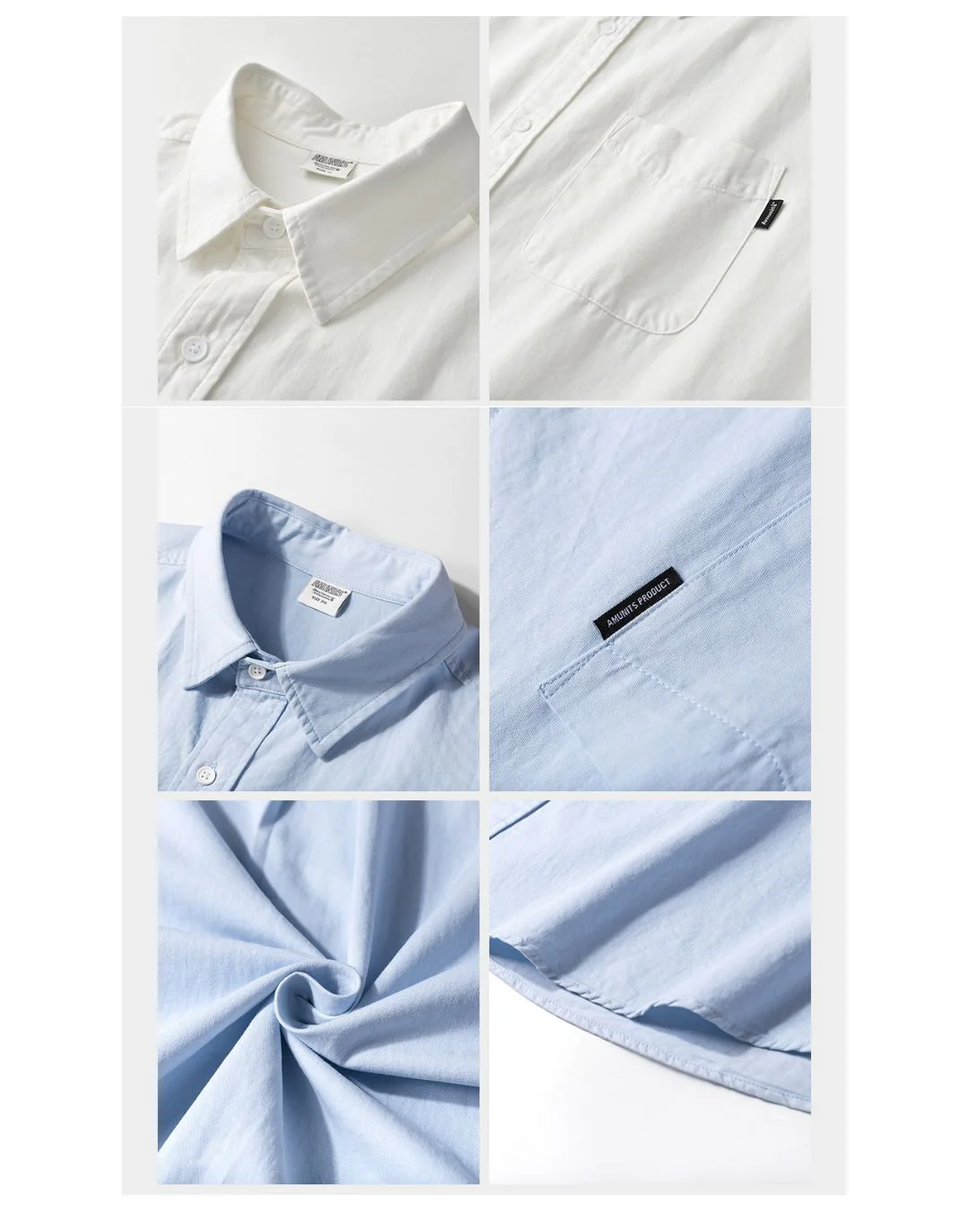 Plain Cotton Relaxed Shirt SS069