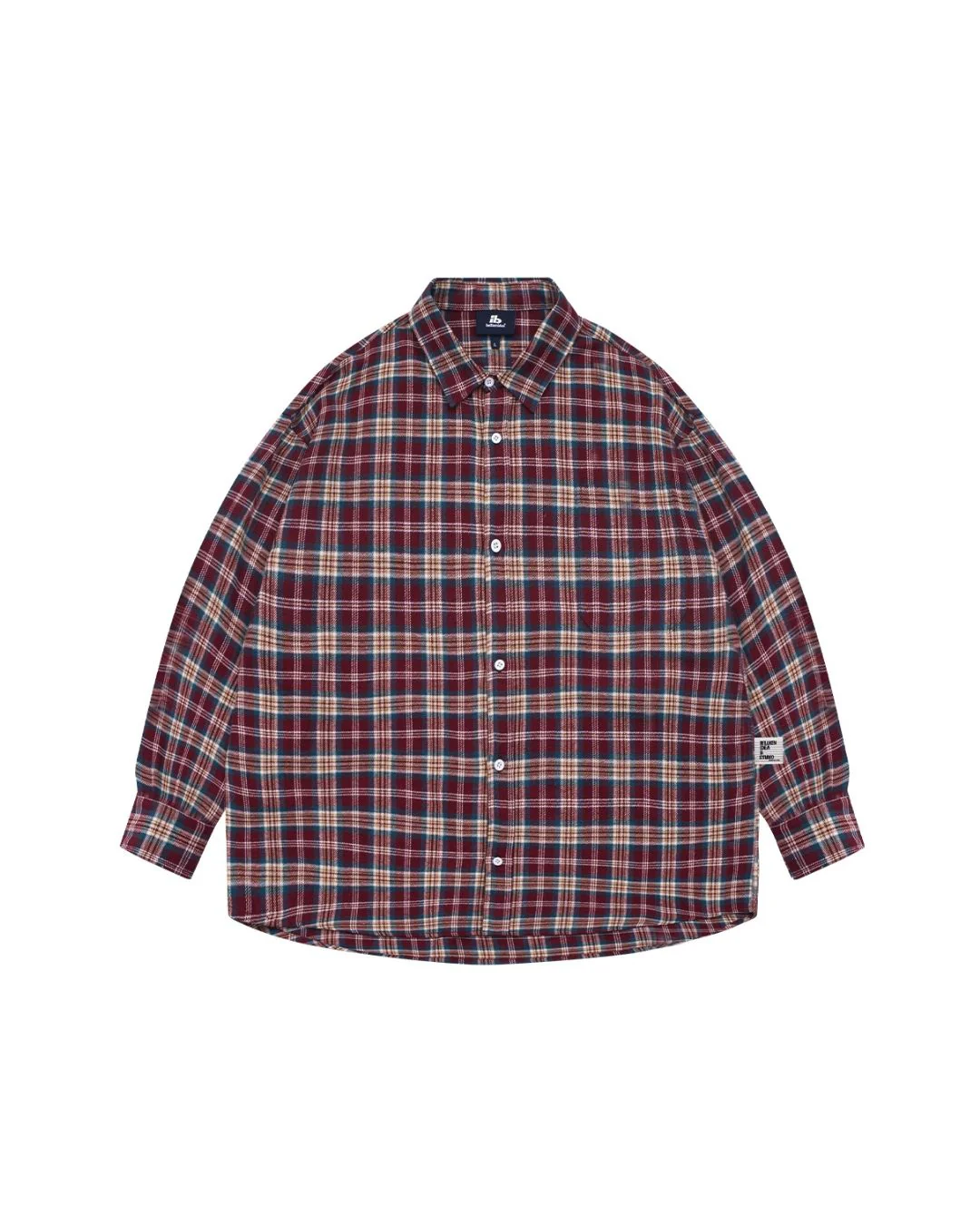 【10日以内お届け】Casual Cotton Check Shirt LS089