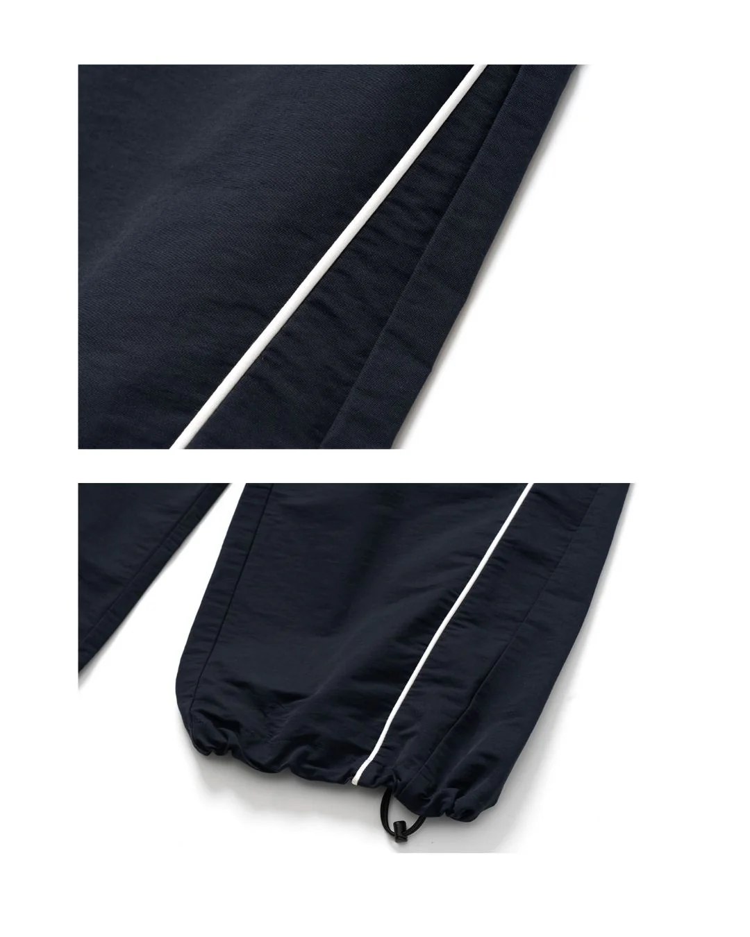Side Line Drawstring Wide Pants WP087