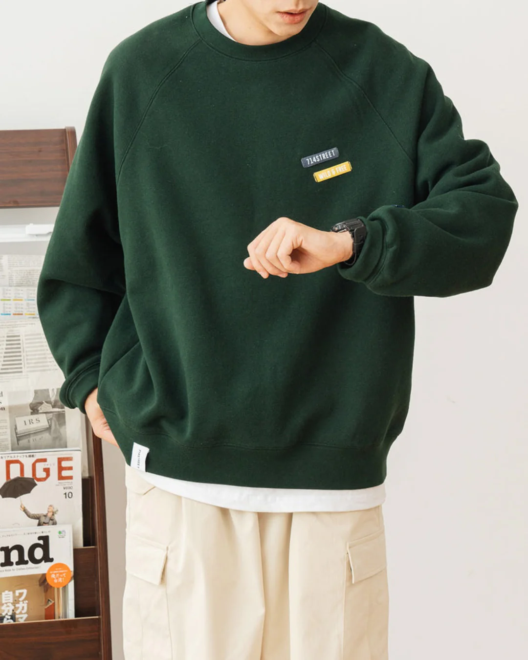Heavy Weight Logo Sweat SW015