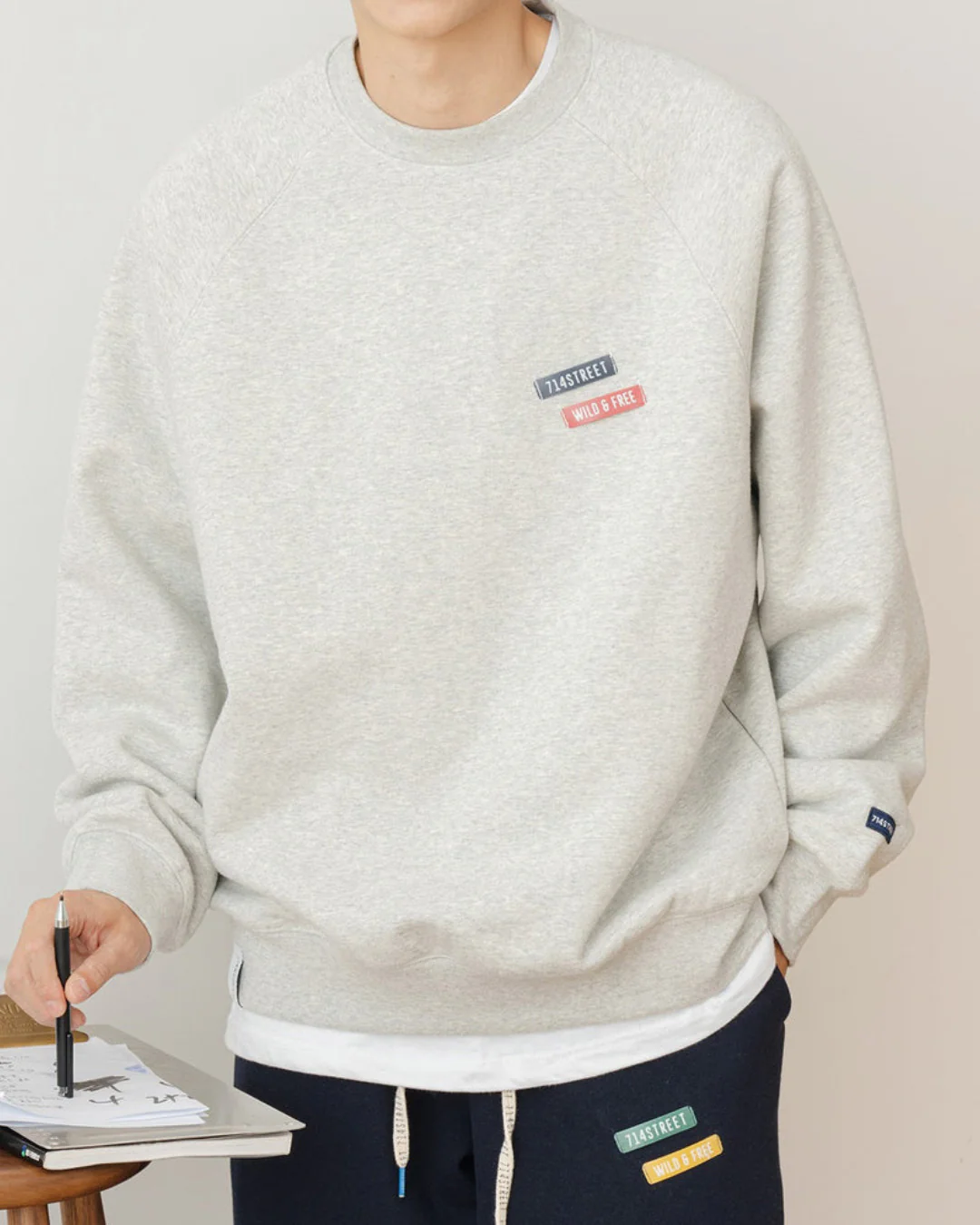 Heavy Weight Logo Sweat SW015
