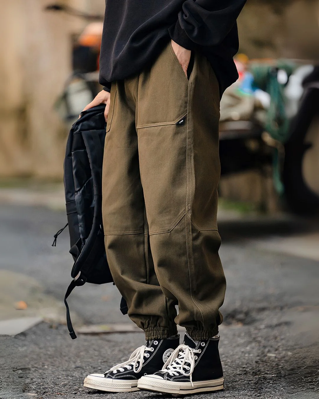 【10日以内お届け】Tapered Cargo Pants CP058
