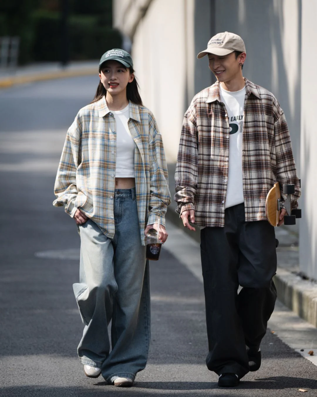 【10日以内お届け】Retro Mood Check Shirt LS081