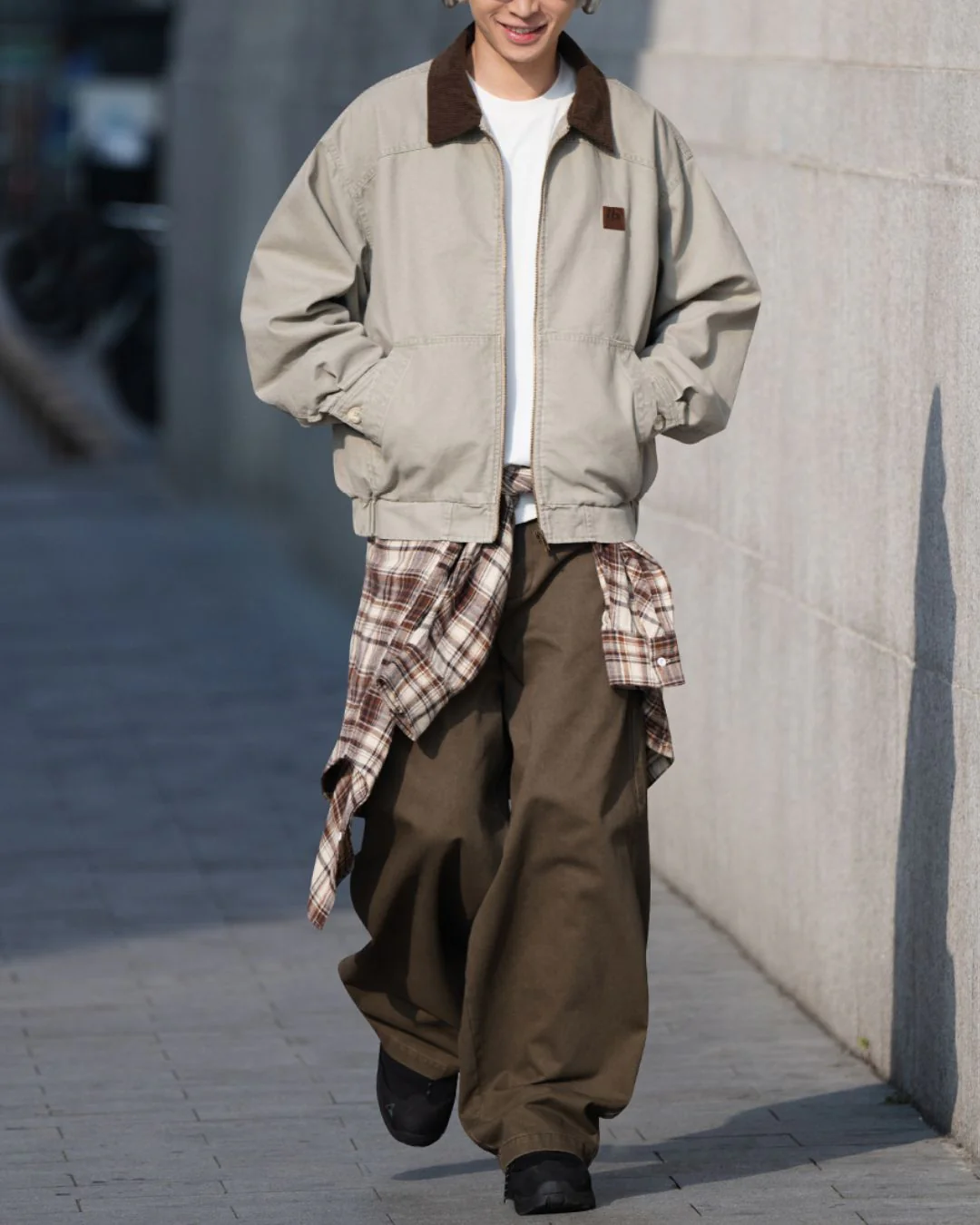 Washed Cotton Work Pants CP054
