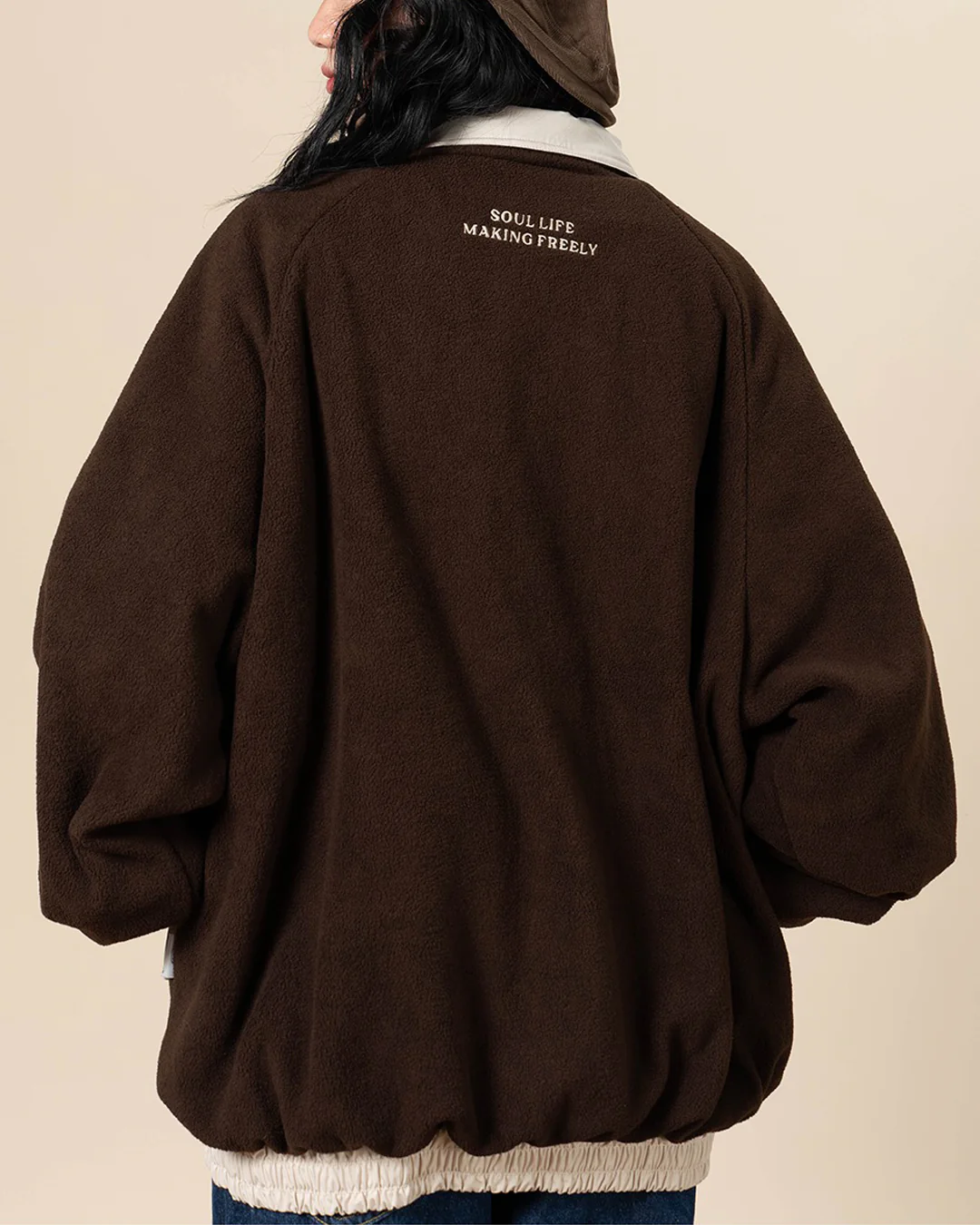 Reversible Zip-up Jacket JK123