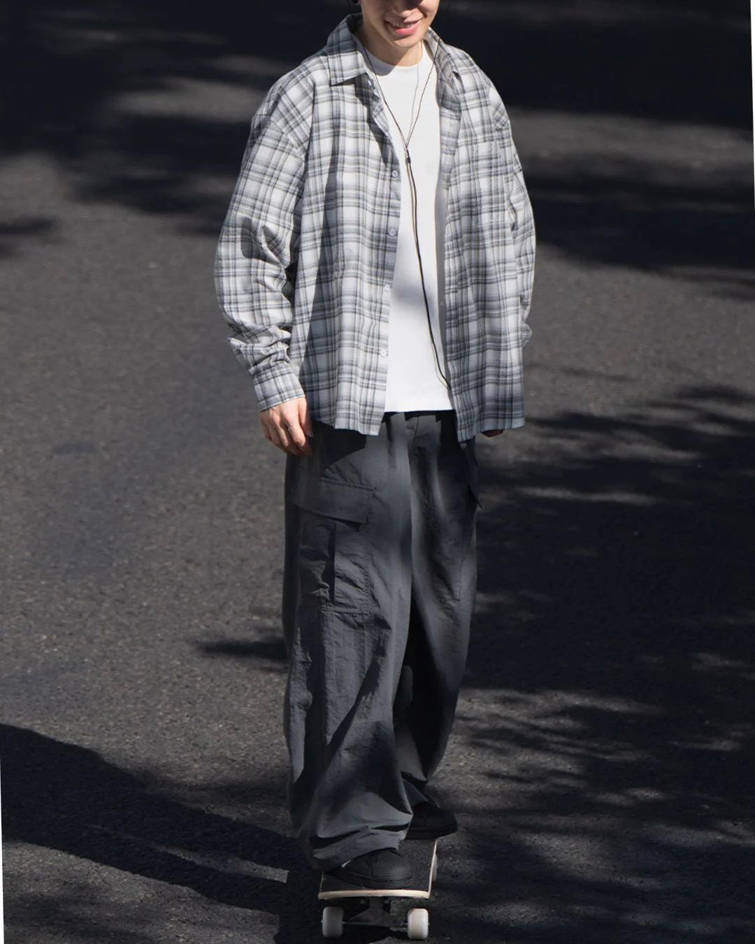 Basic Casual Check Shirt LS100