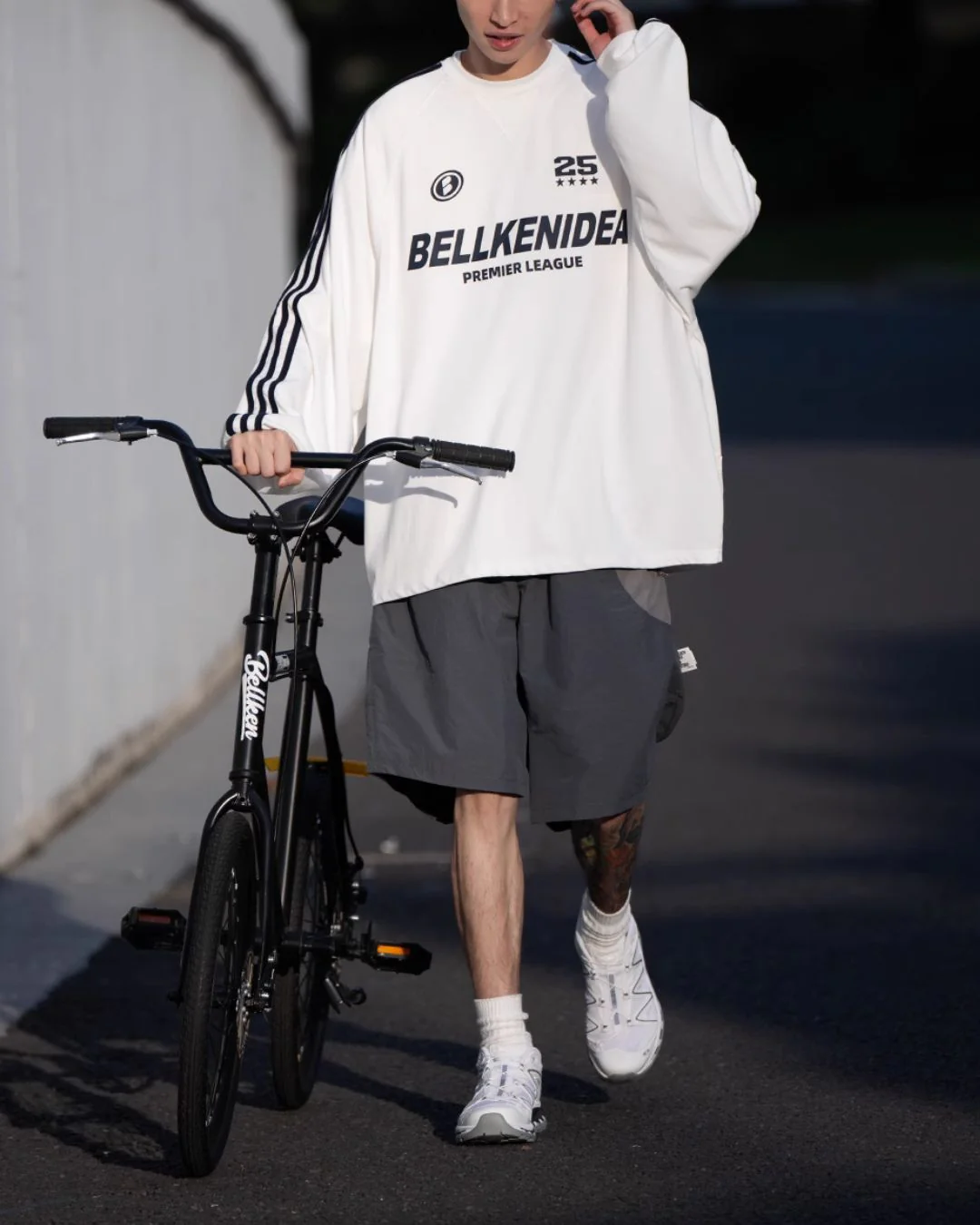 Side Line Raglan Sleeve T-shirt LT026