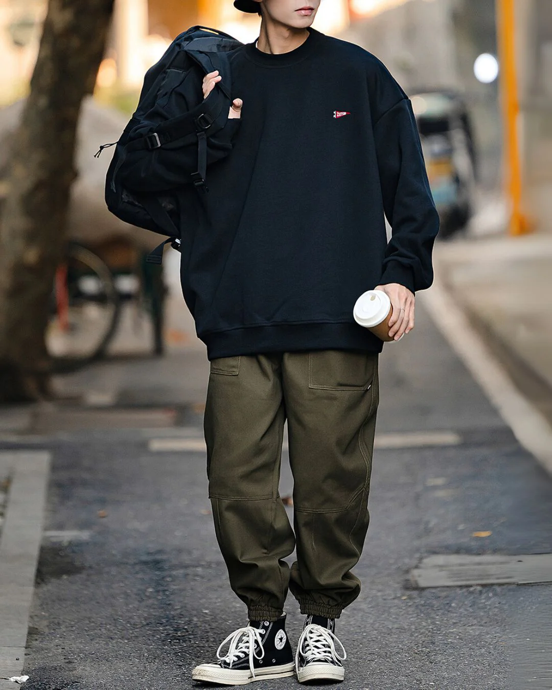 【予約販売】Back Print Sweat SW029