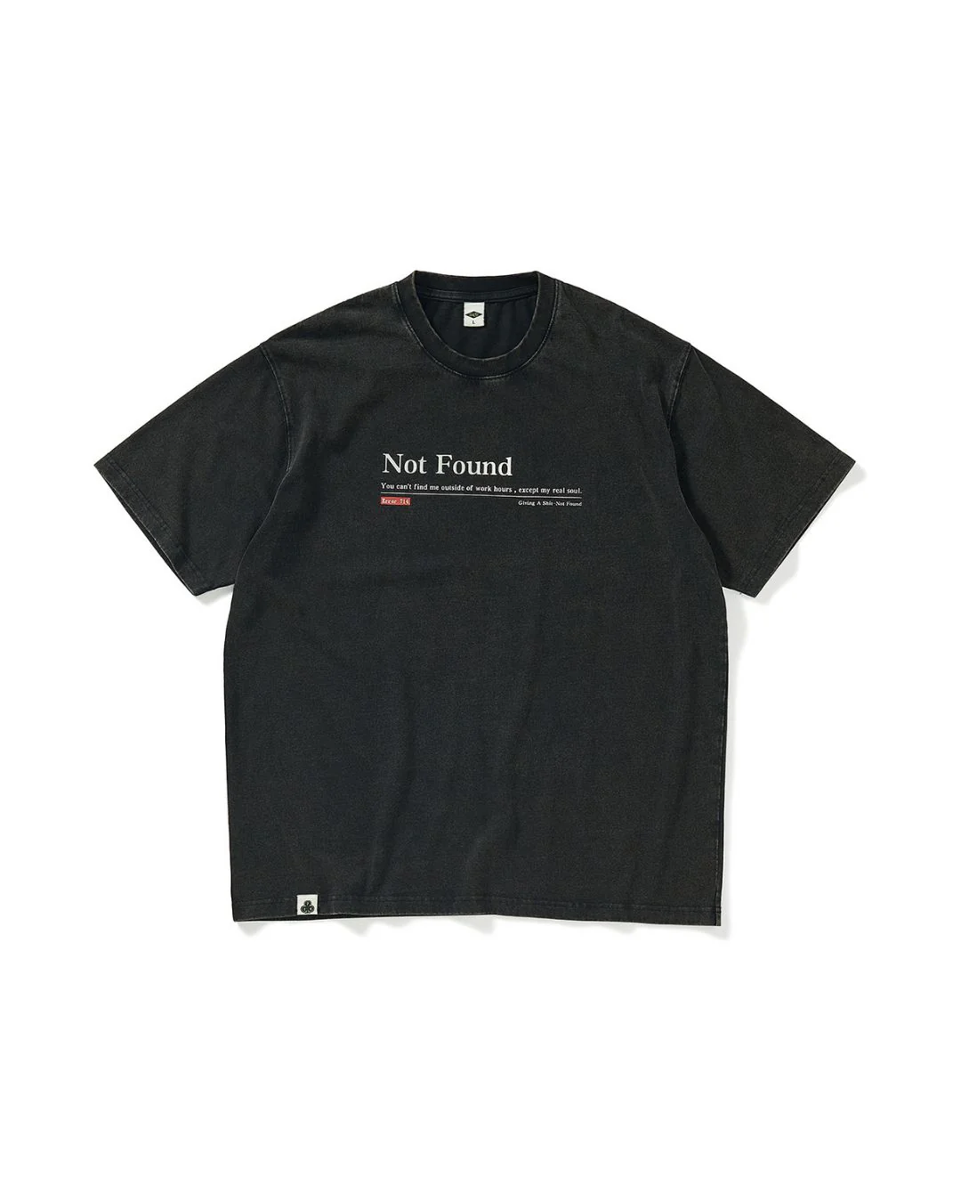 Washed Print T-shirt ST152