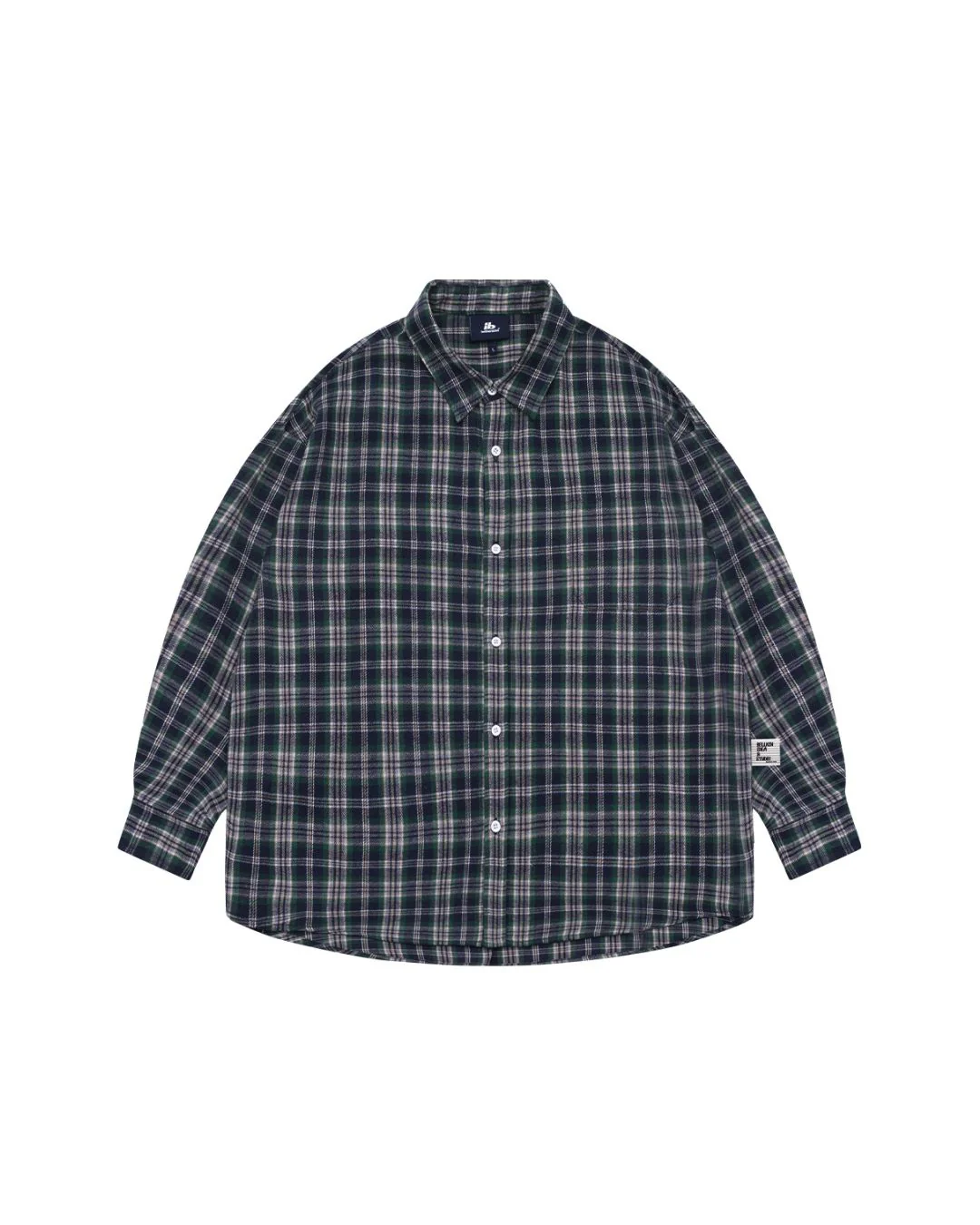 【10日以内お届け】Casual Cotton Check Shirt LS089