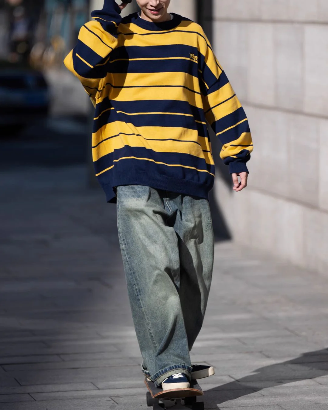 【10日以内お届け】Straight Washed Denim DP023