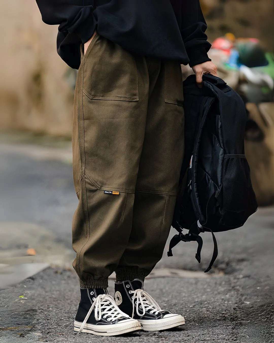 【10日以内お届け】Tapered Cargo Pants CP058