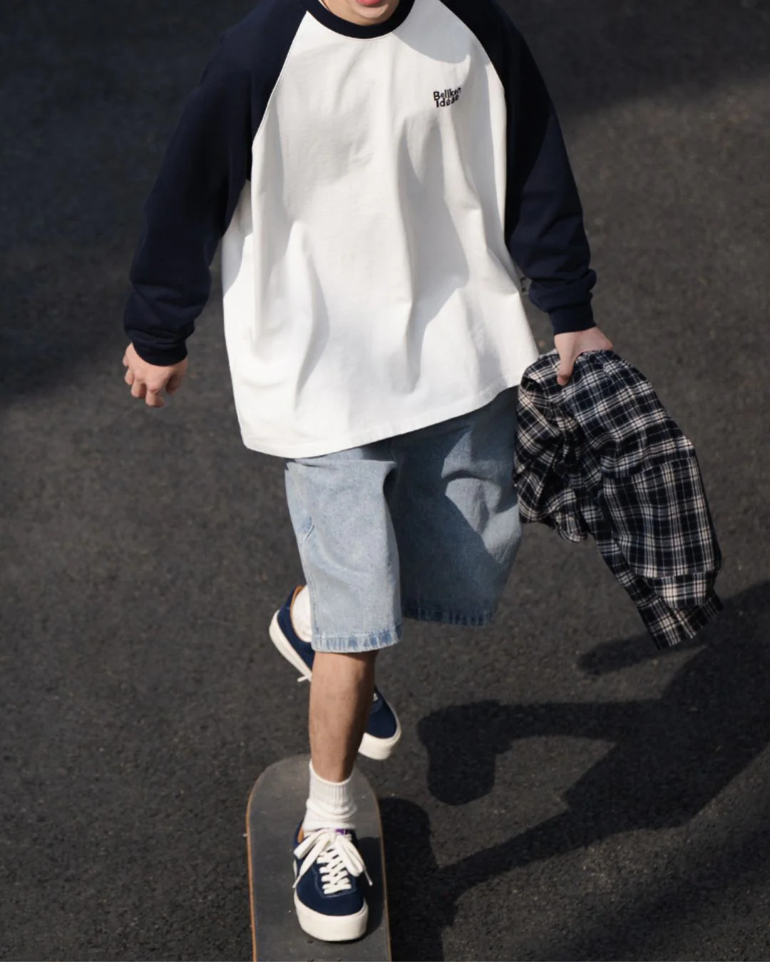 【10日以内お届け】Cotton Raglan T-shirt LT015