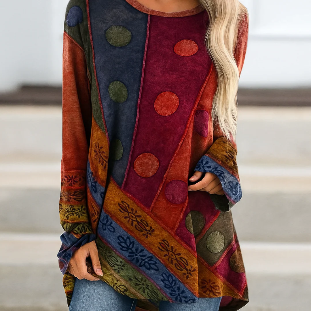 Briony - エレガントカジュアルブラウス