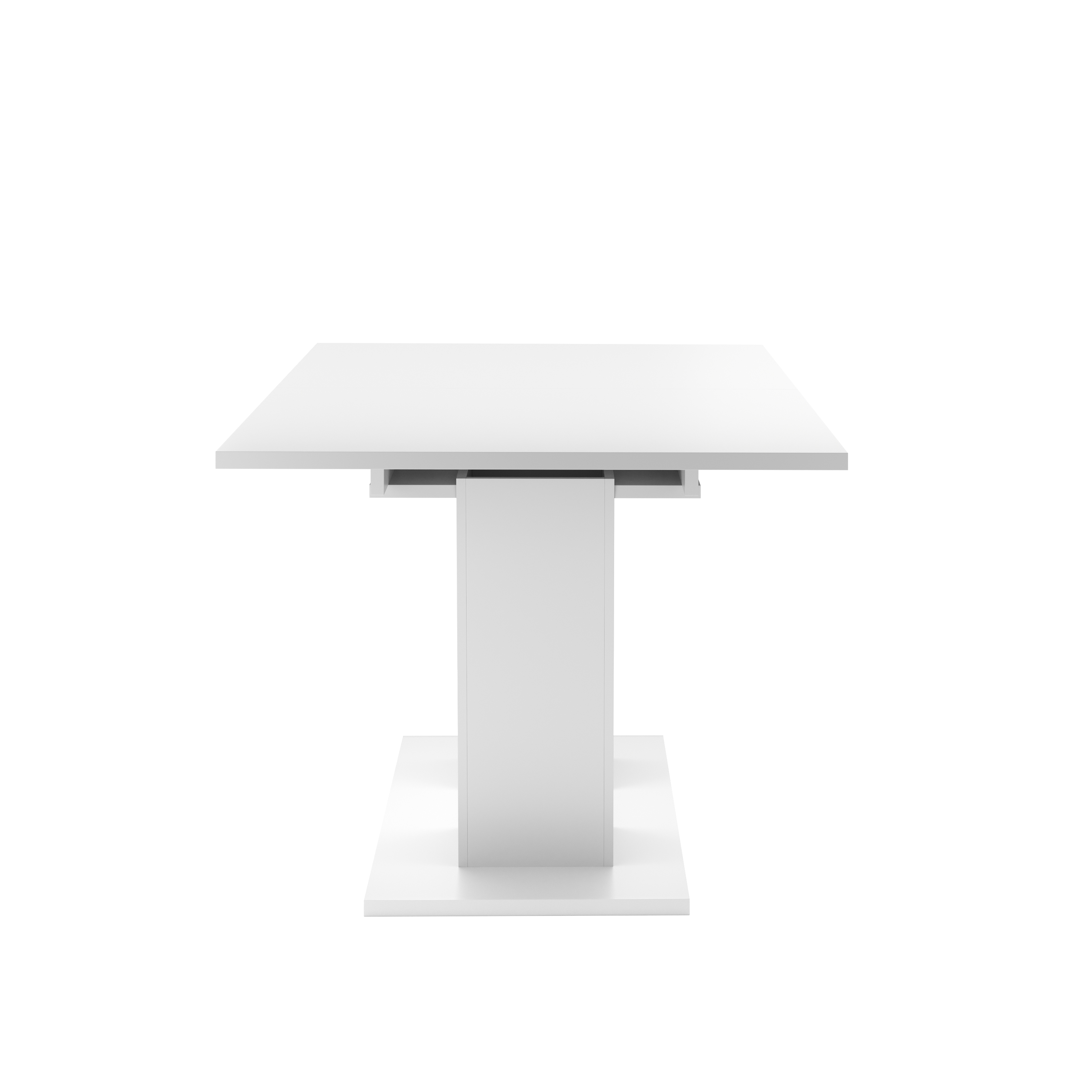 Esstisch ausziehbar VICTORIA 140/180 x 90 cm weiss