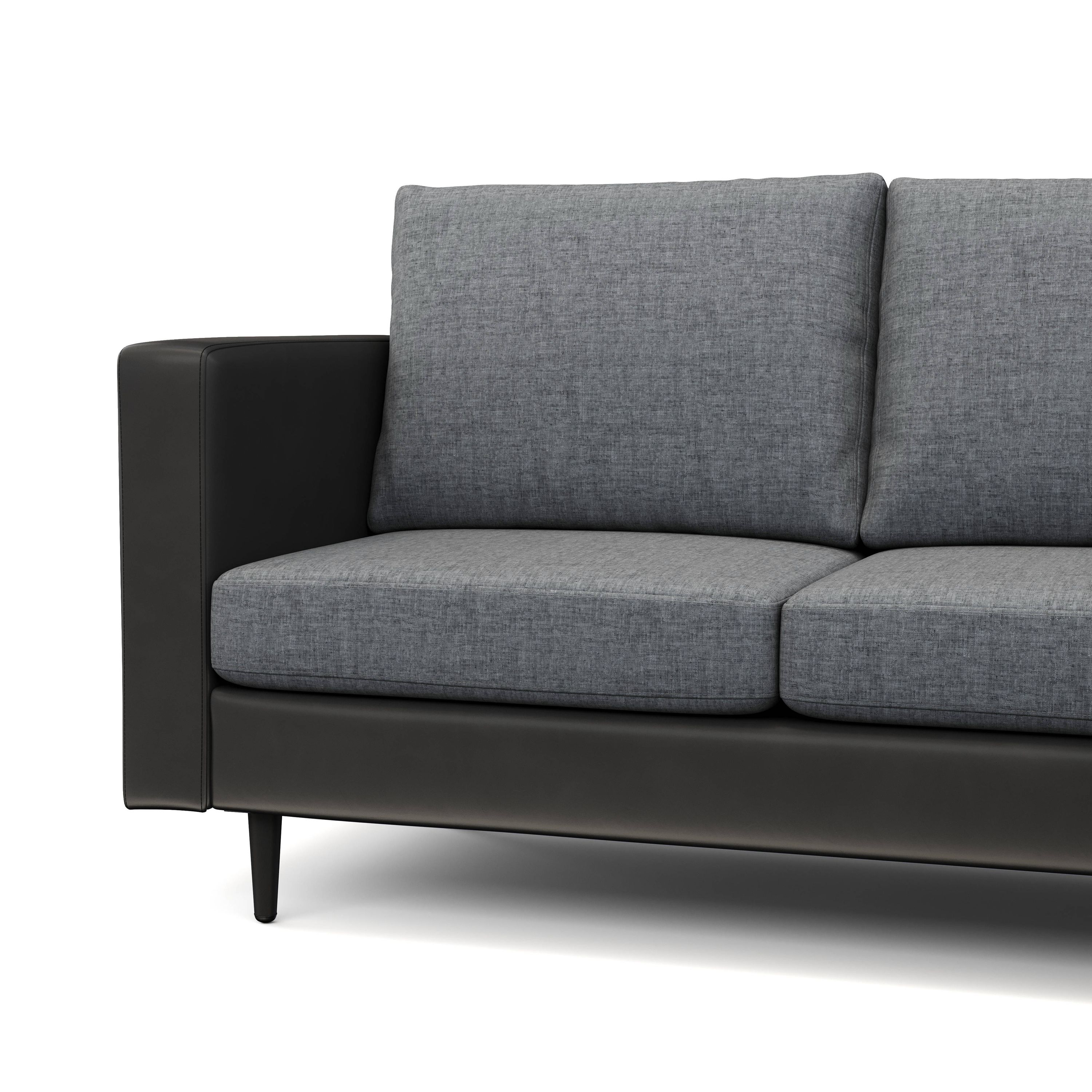 Ecksofa TYLER rechts grau