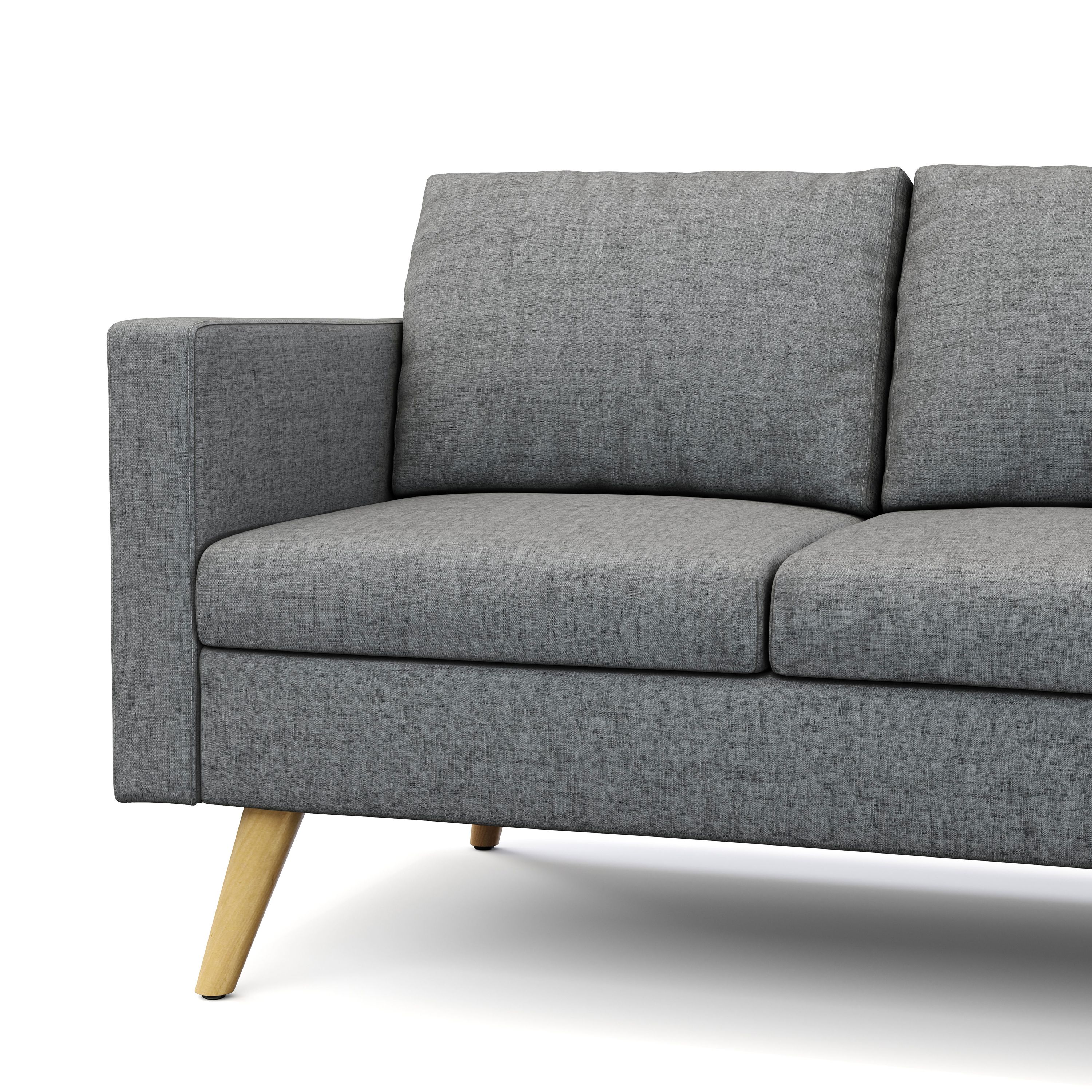 Sofa BLAIR 3-Sitzer grau