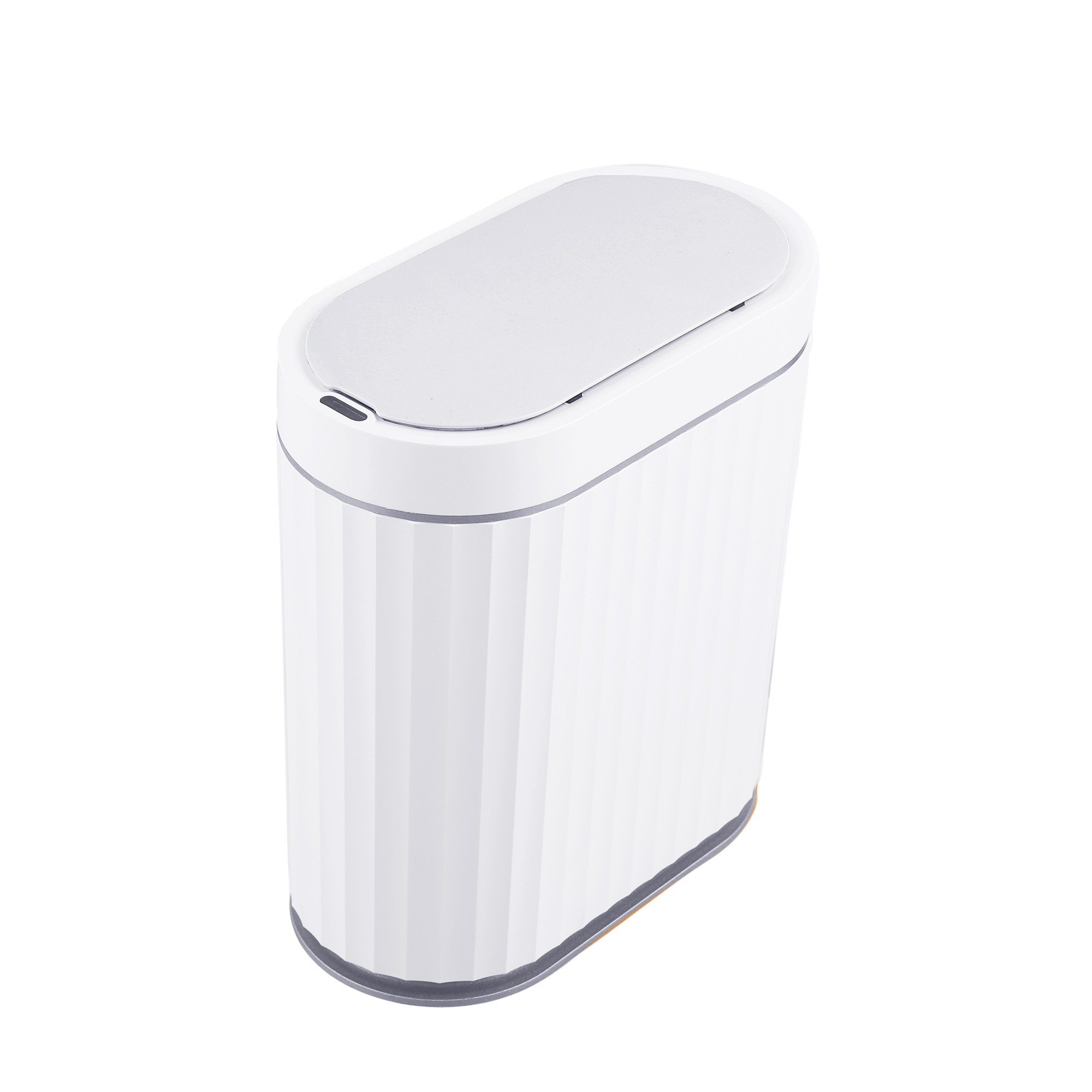 Abfalleimer mit Sensor 7L weiss/grau
