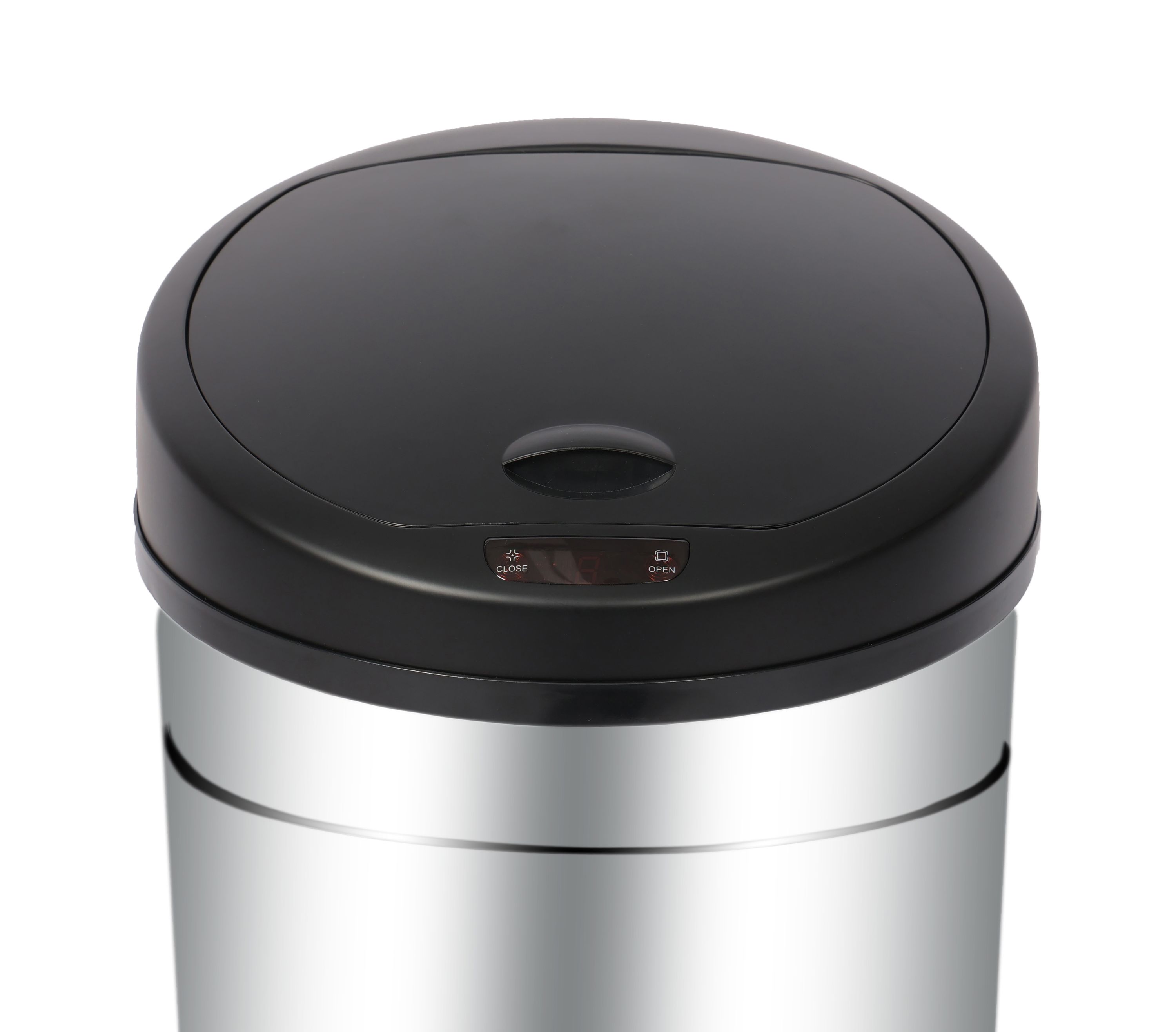 Abfalleimer mit Sensor 30L chrom