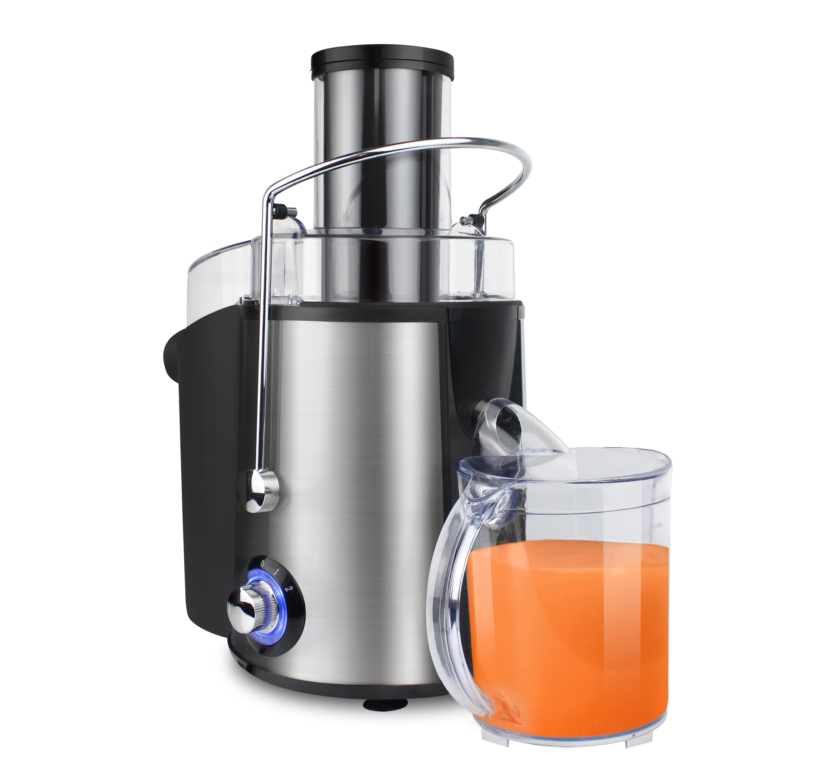 Entsafter silber 1L