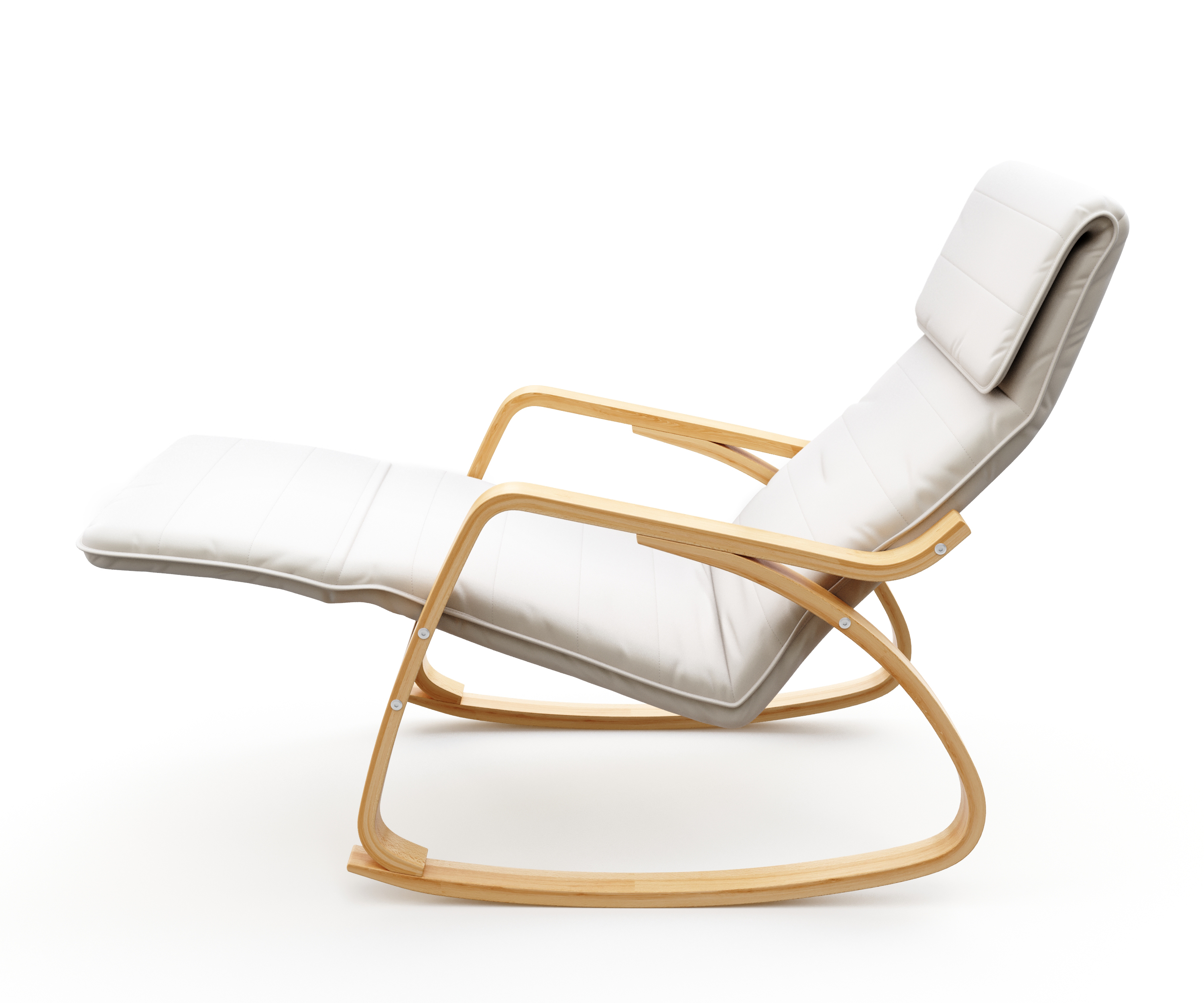 Schaukelstuhl ELLAN creme