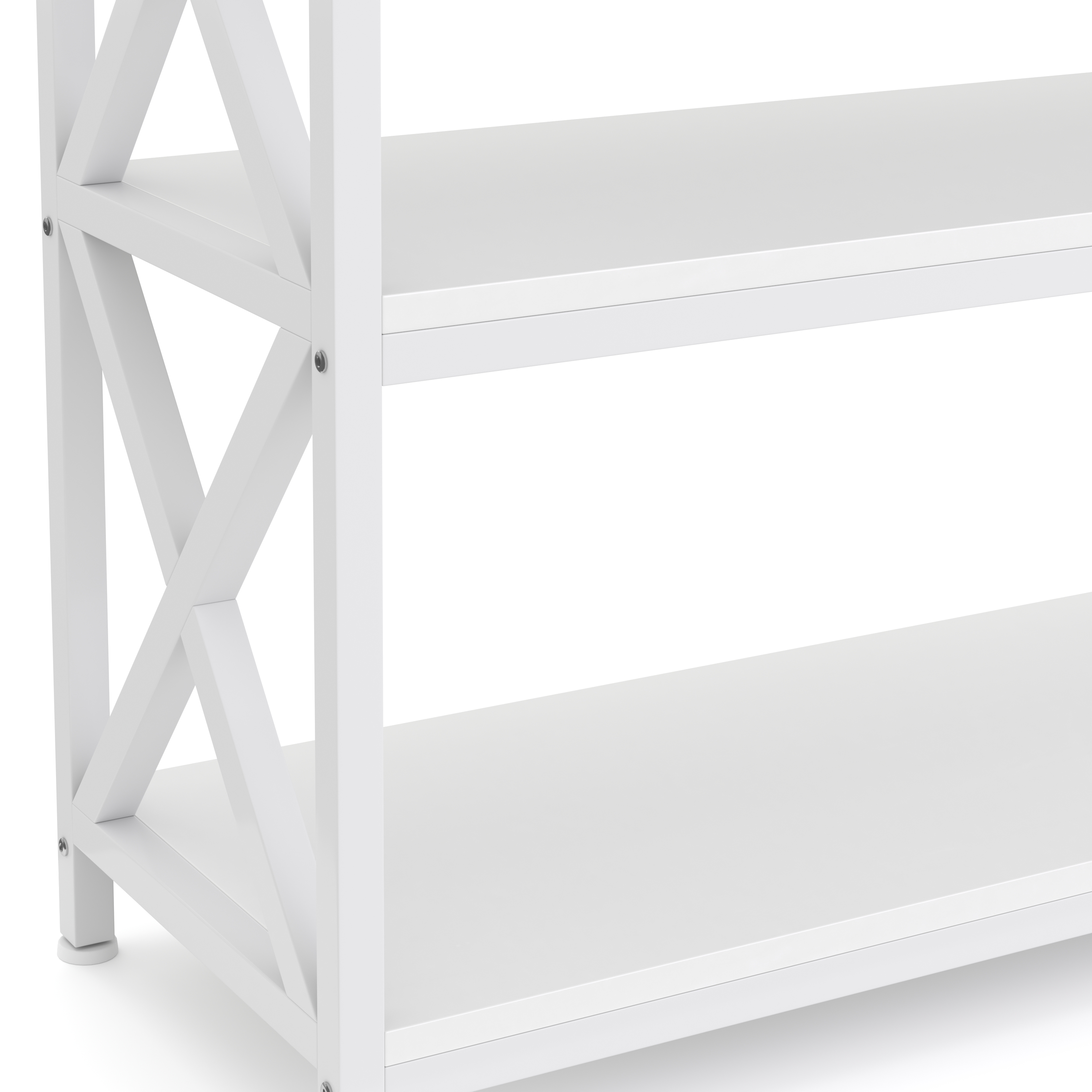 Konsolentisch EDMAR 100 x 80 cm weiss