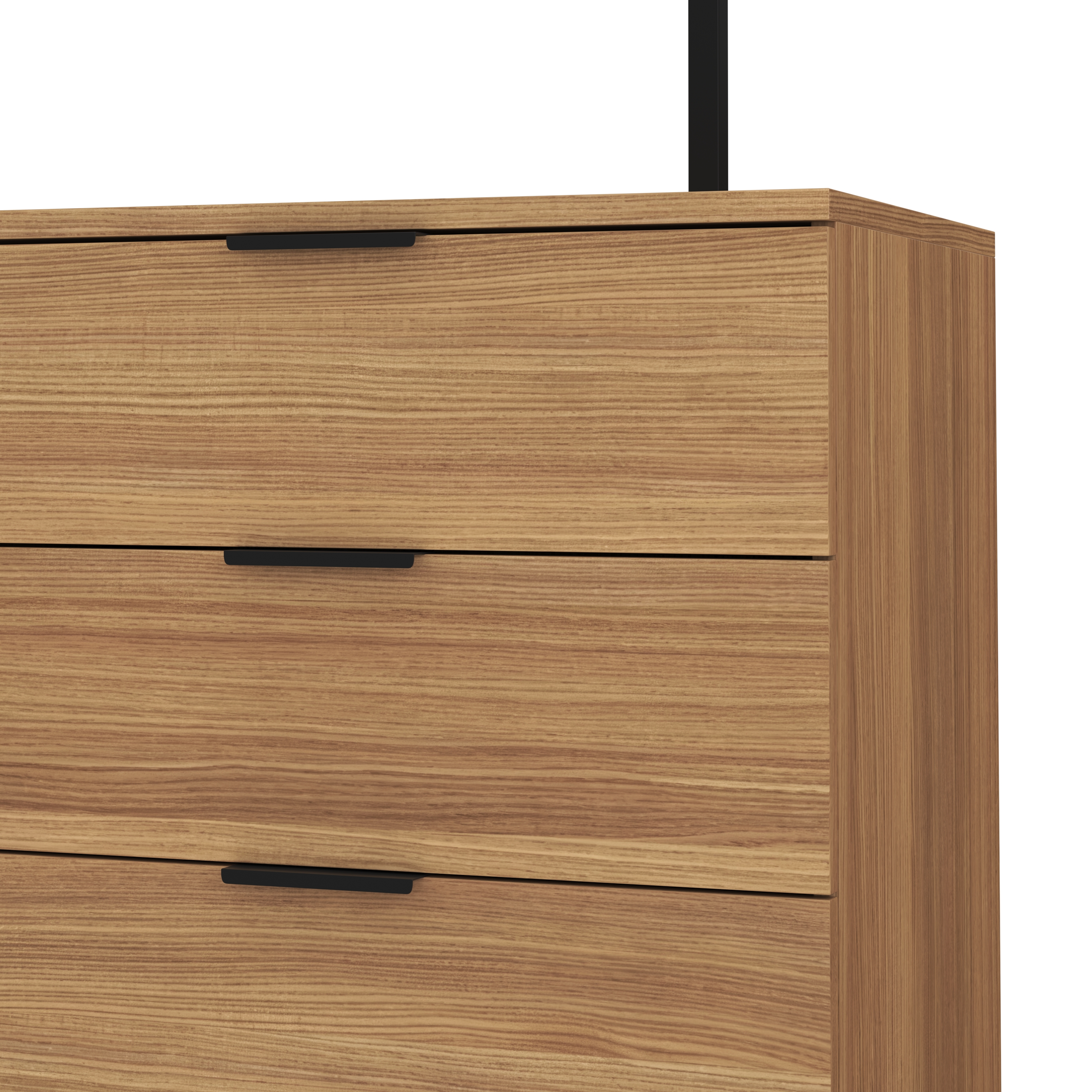 Garderobe DAMARIS 145 x 137 cm braun
