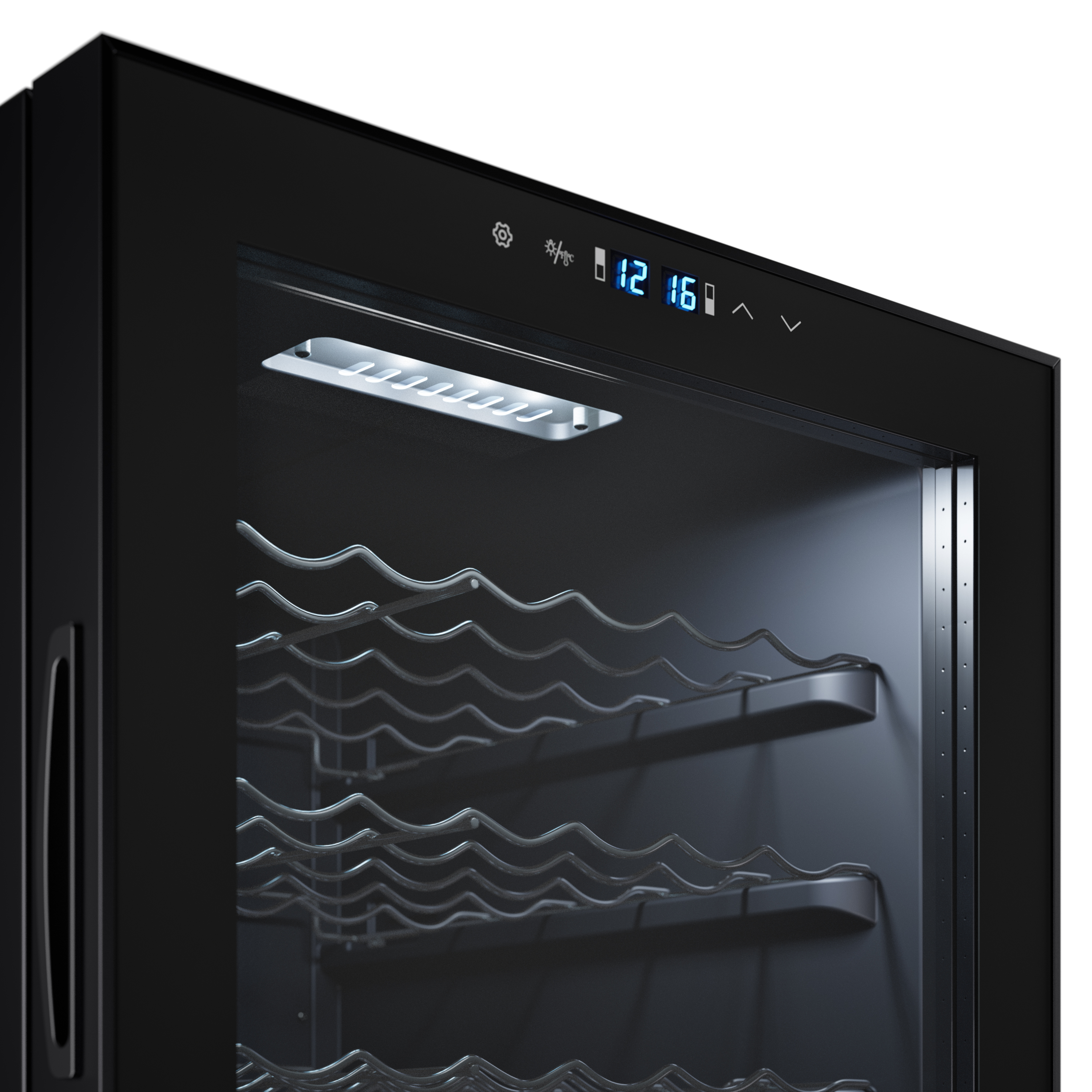 Weinkühlschrank 2 Zonen 80 Flaschen