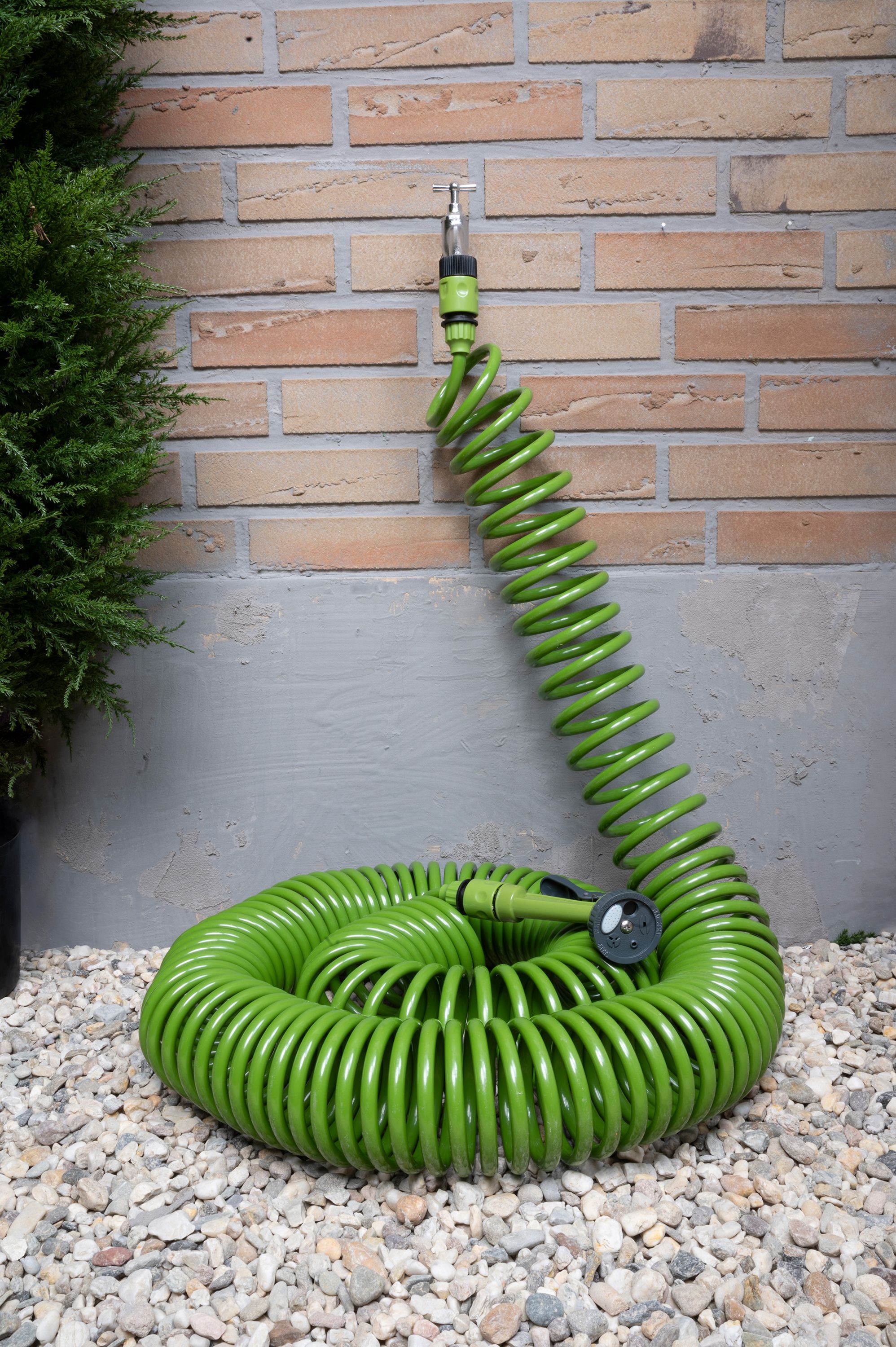 Spiral Gartenschlauch 30 m grün