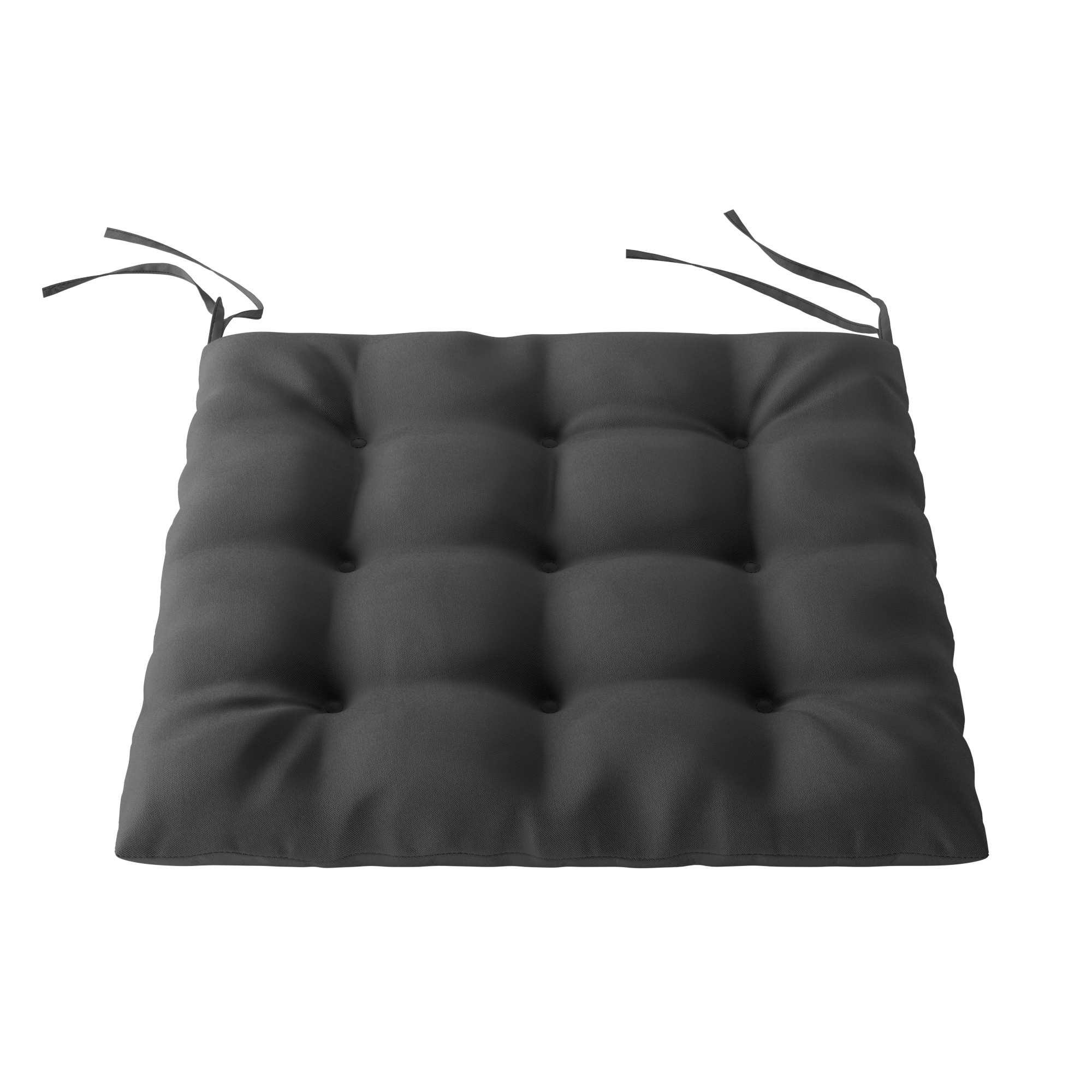 Sitzkissen 40 x 40 cm anthrazit