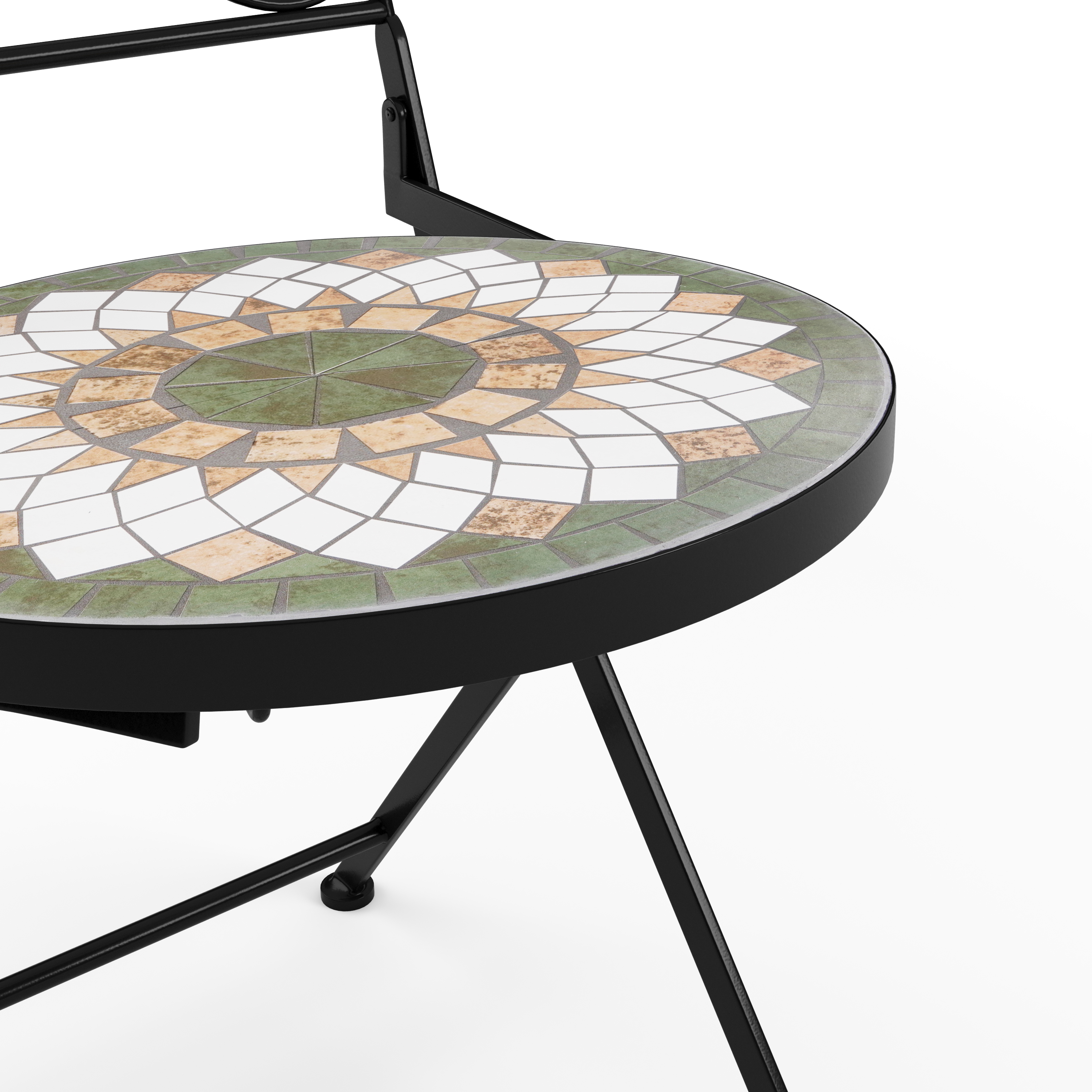 Bistroset MOSAIK 3-teilig olive