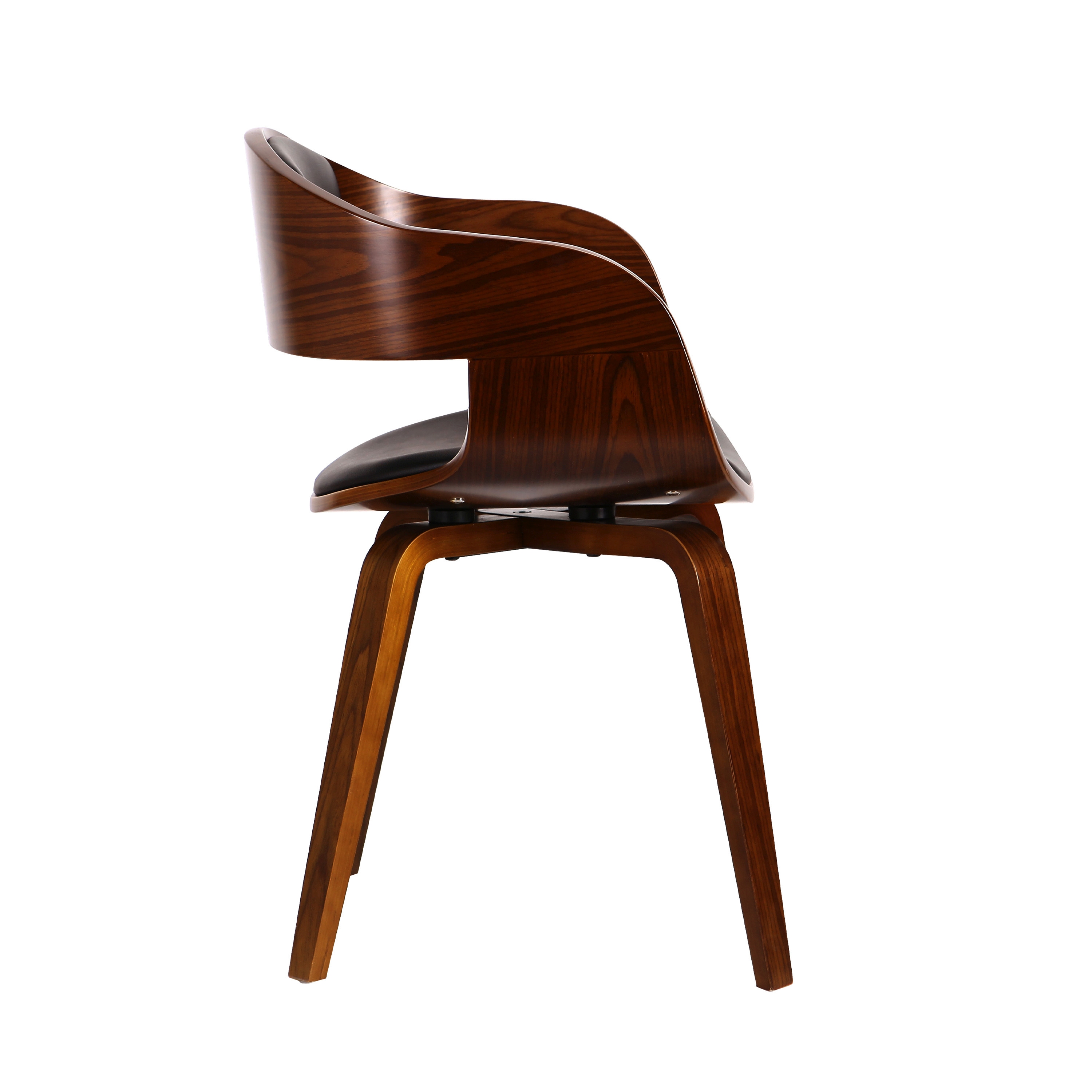 Esszimmerstuhl CHESTERFIELD braun/schwarz