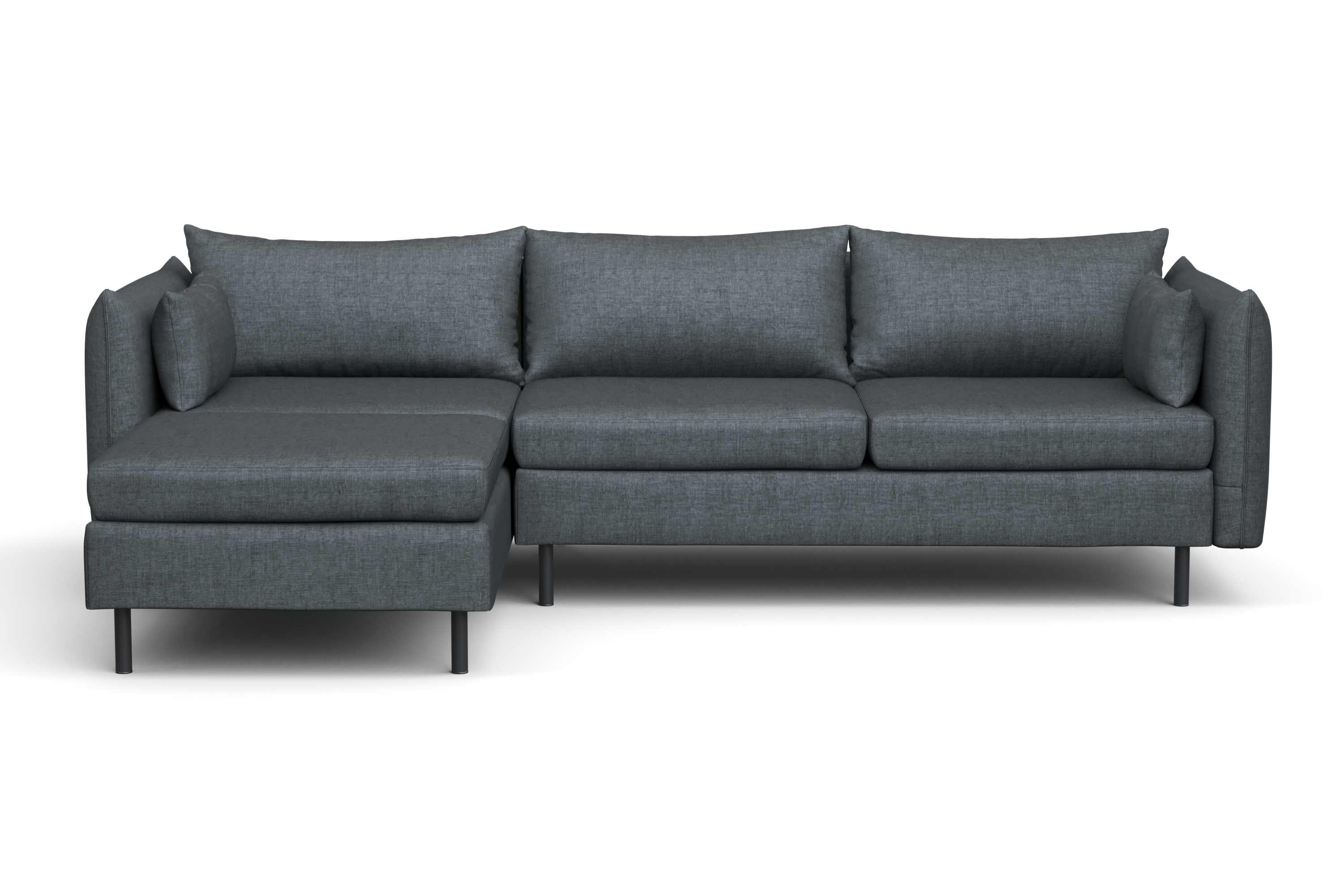 Ecksofa AIDEN links anthrazit