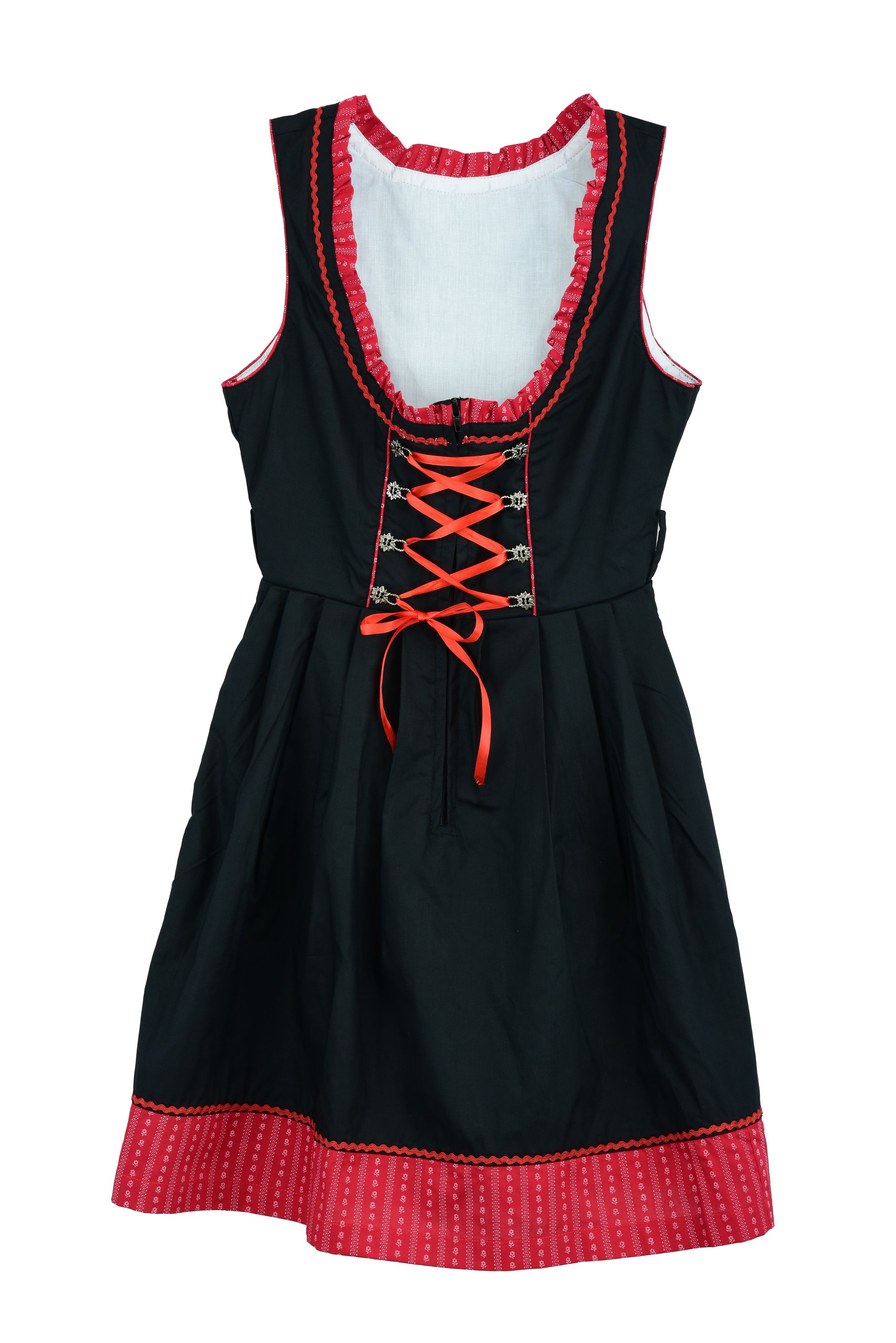 Dirndl Kleid rot Grösse 36