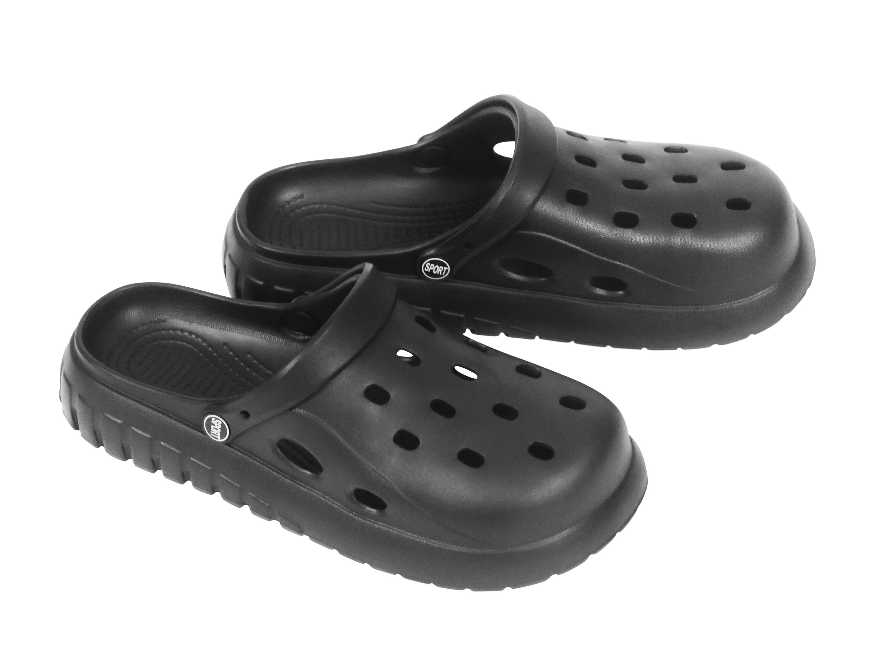 Clogs Gartenschuhe Grösse 42/43 schwarz