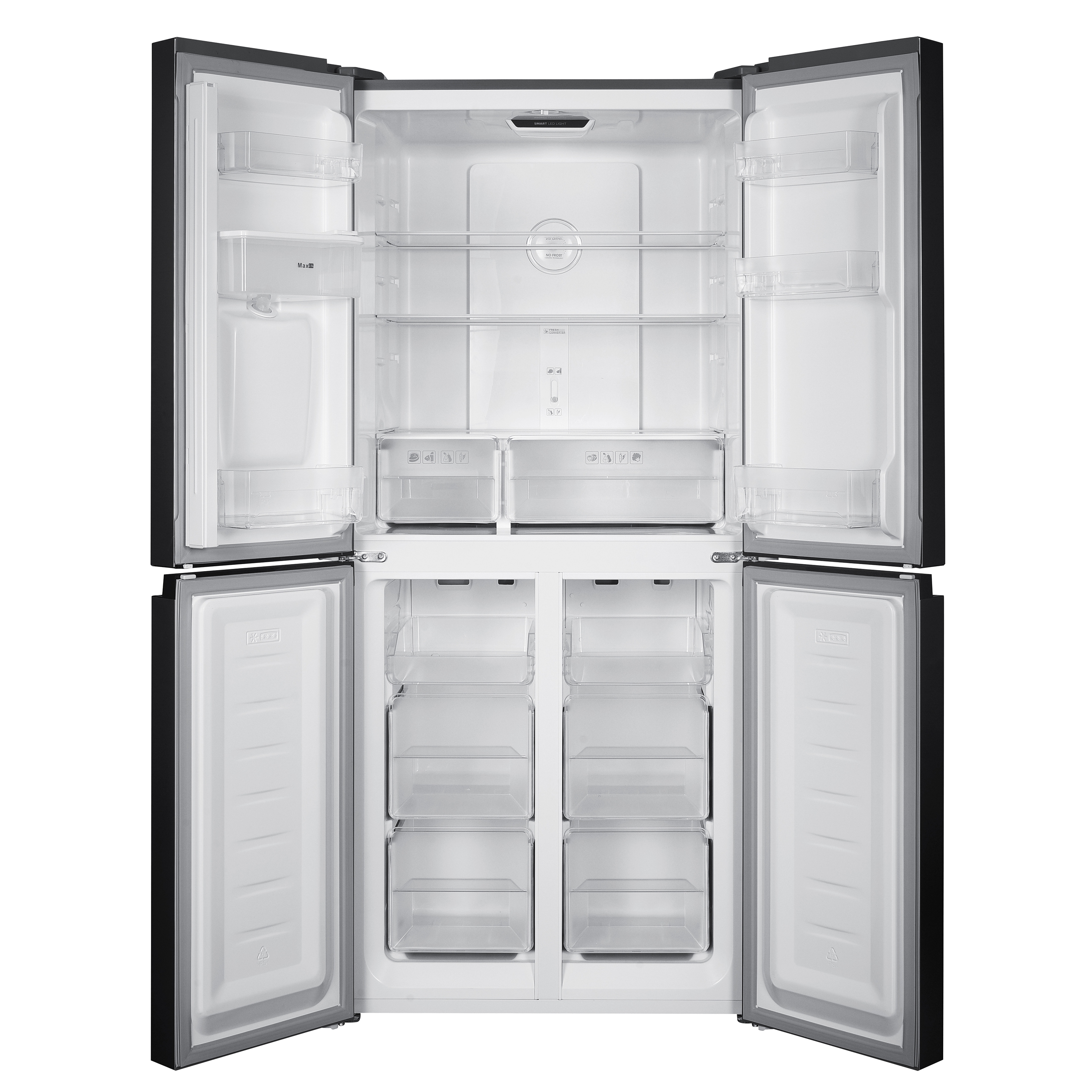 Kühlschrank mit Gefrierer und Wasserspender 419L