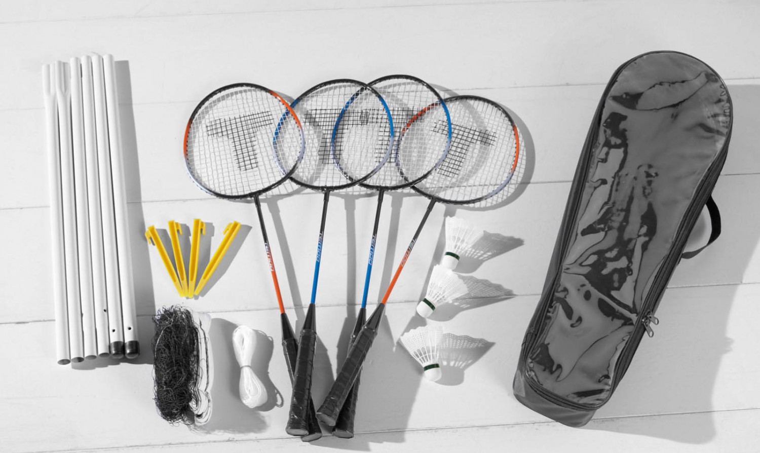Badminton Set mit Netz