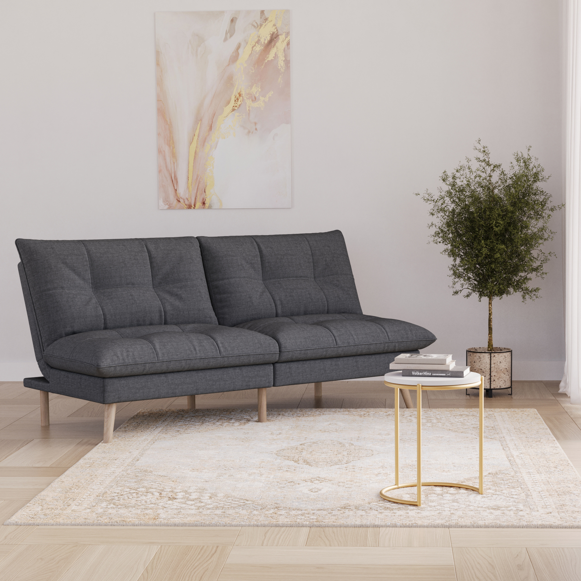 Schlafsofa HOLLY anthrazit