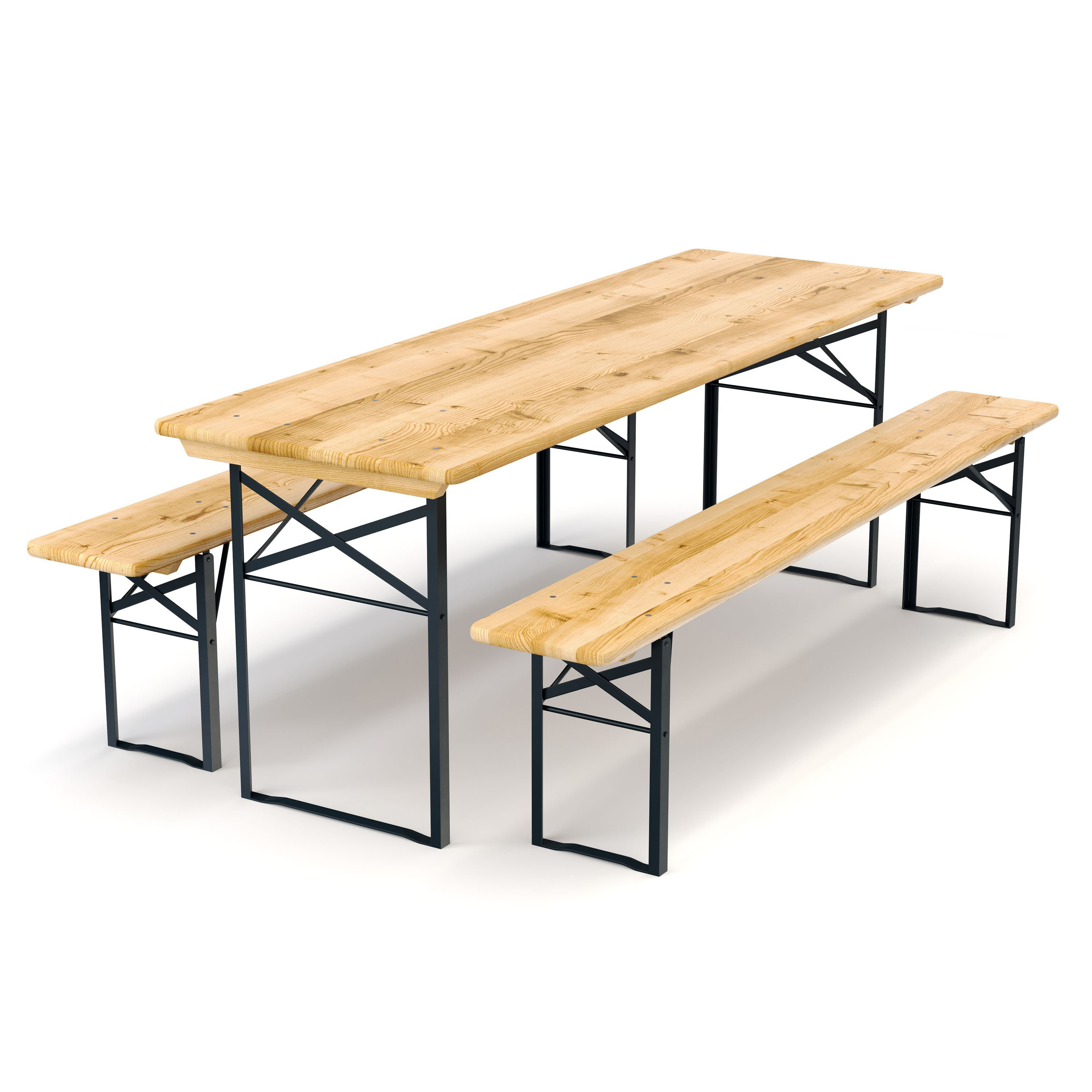 Festbank Bierzeltgarnitur 177 x 46/23 cm