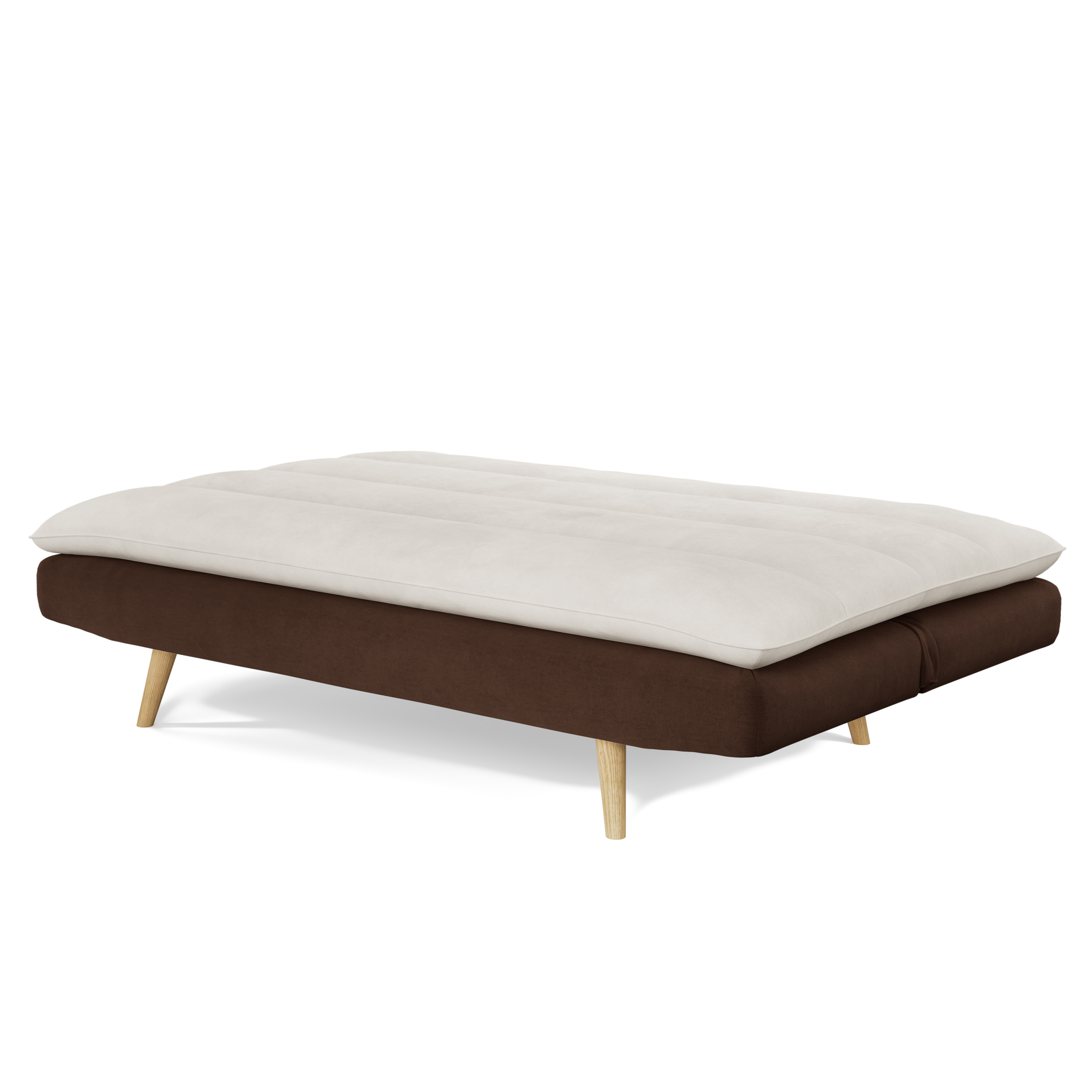 Schlafsofa ANDRI braun/beige