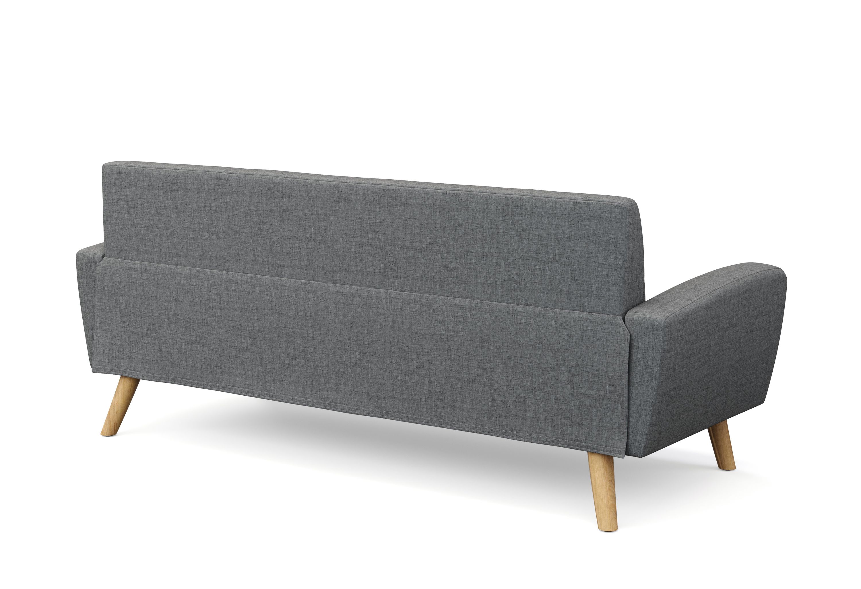 Sofa ALLY 3-Sitzer grau