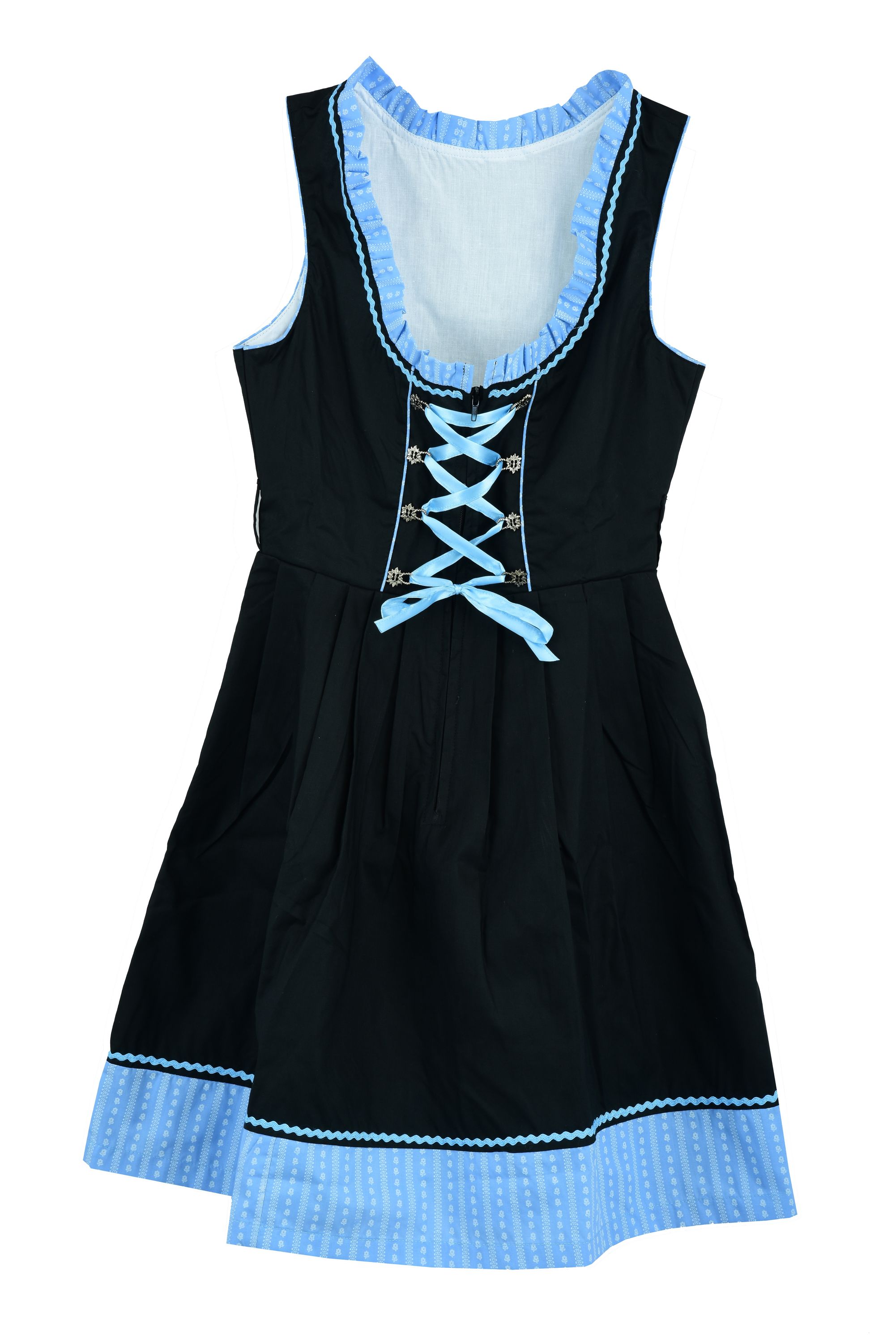 Dirndl Kleid blau Grösse 38