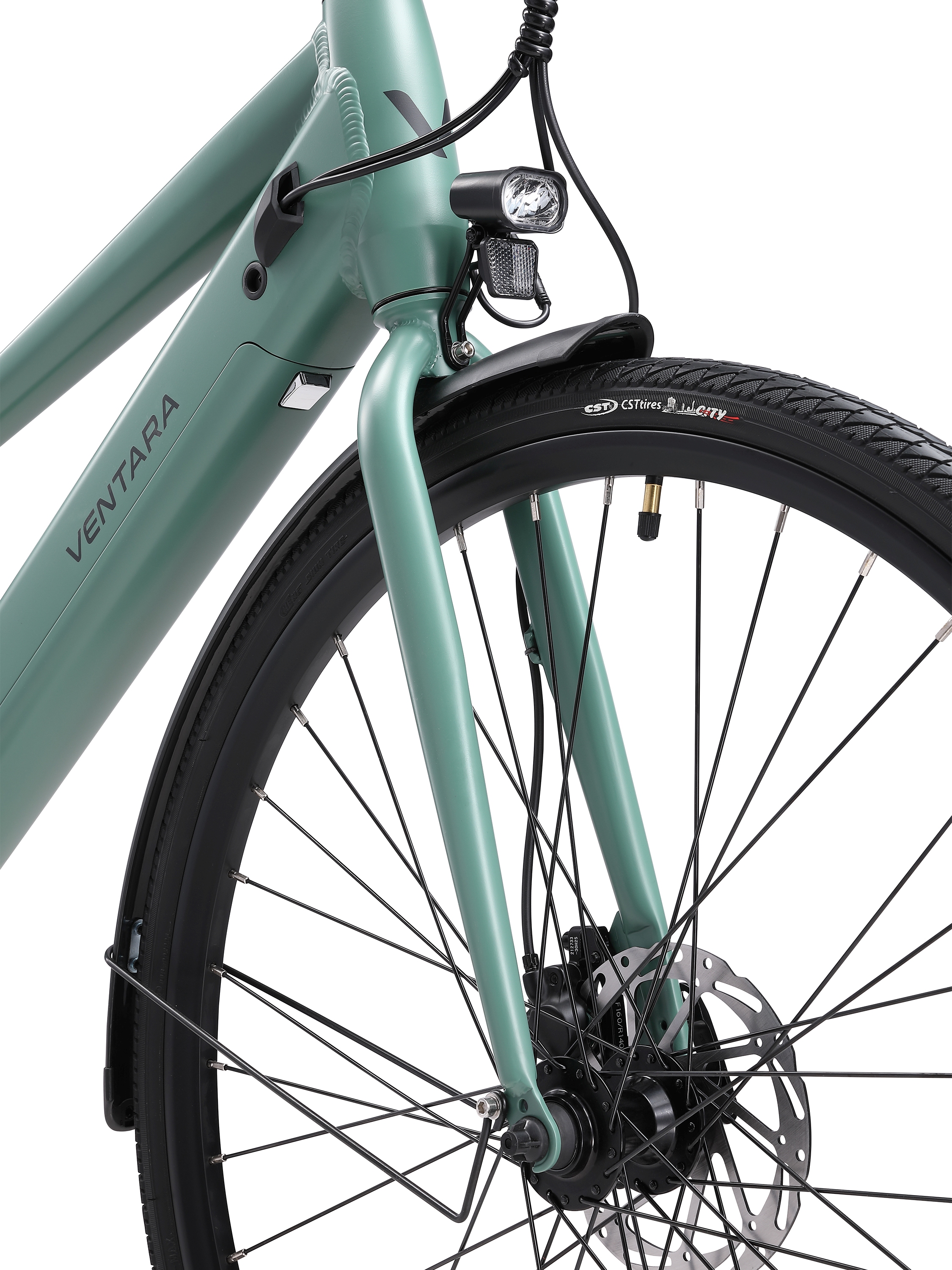 E-Bike Citybike CRUZE grün