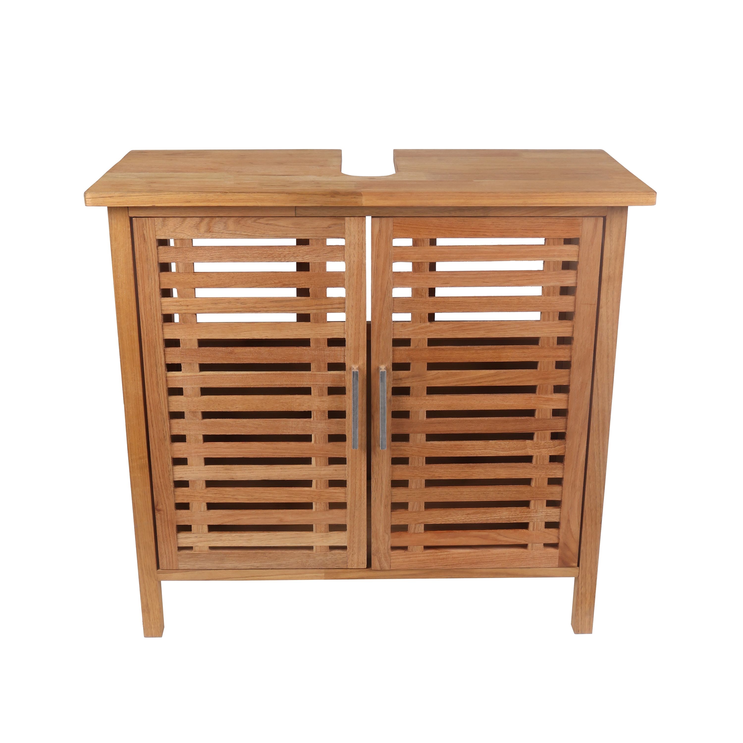 Waschbeckenunterschrank Walnussholz 66 x 29 x 61 cm