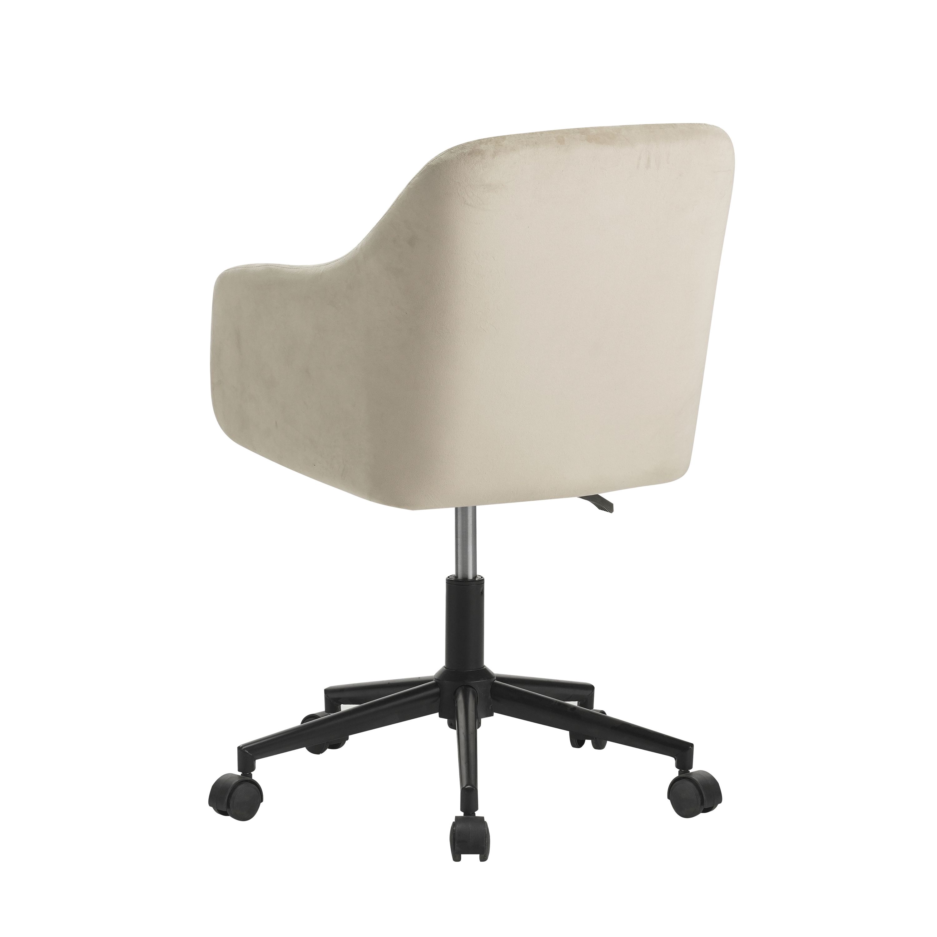 Bürostuhl Samt LEE beige