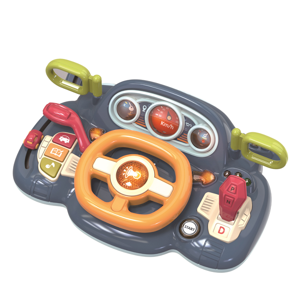 Auto Lenkrad Spielzeug blau