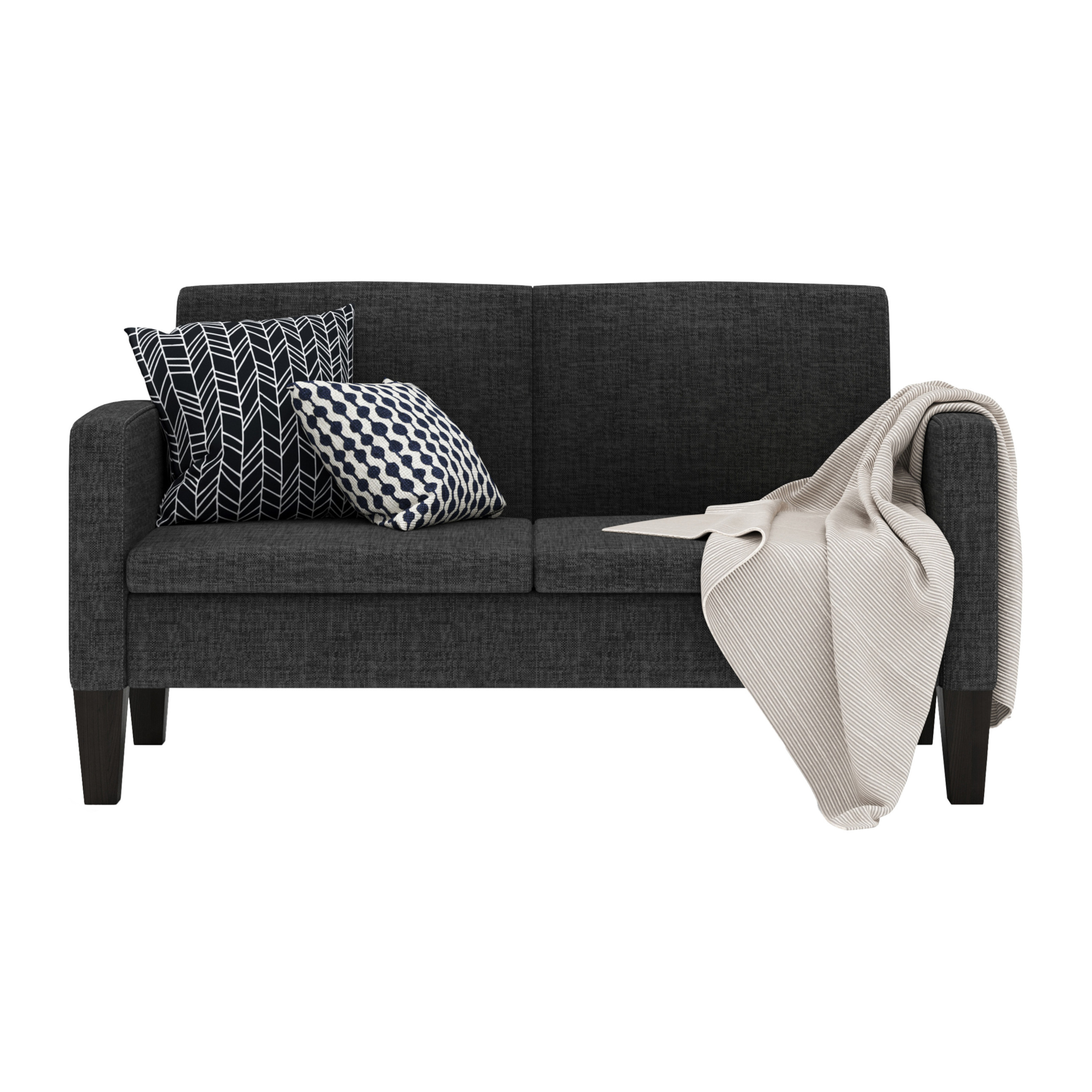 Sofa SVEN 2-Sitzer anthrazit