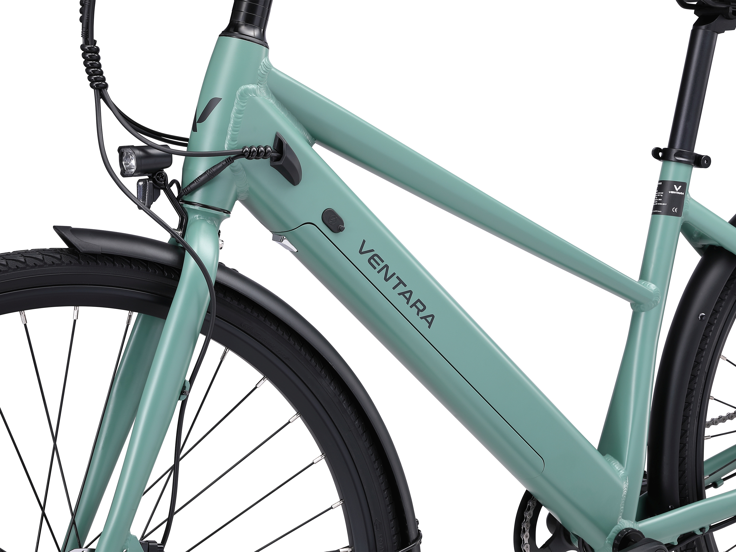 E-Bike Citybike CRUZE grün
