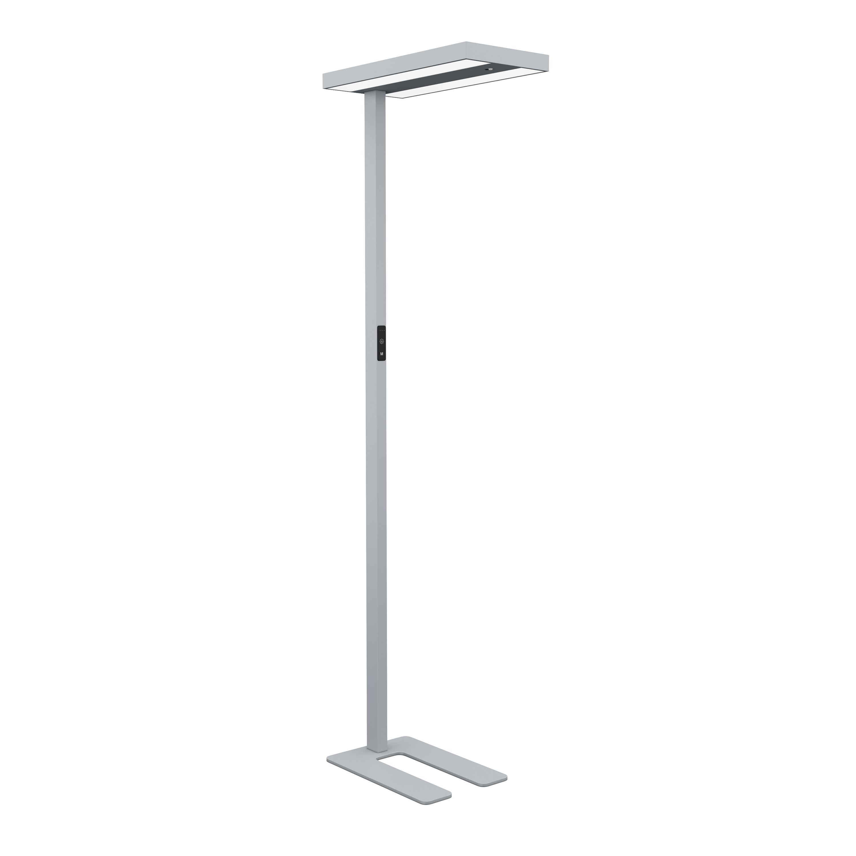 LED Stehlampe LANA dimmbar mit Bewegungsmelder silber