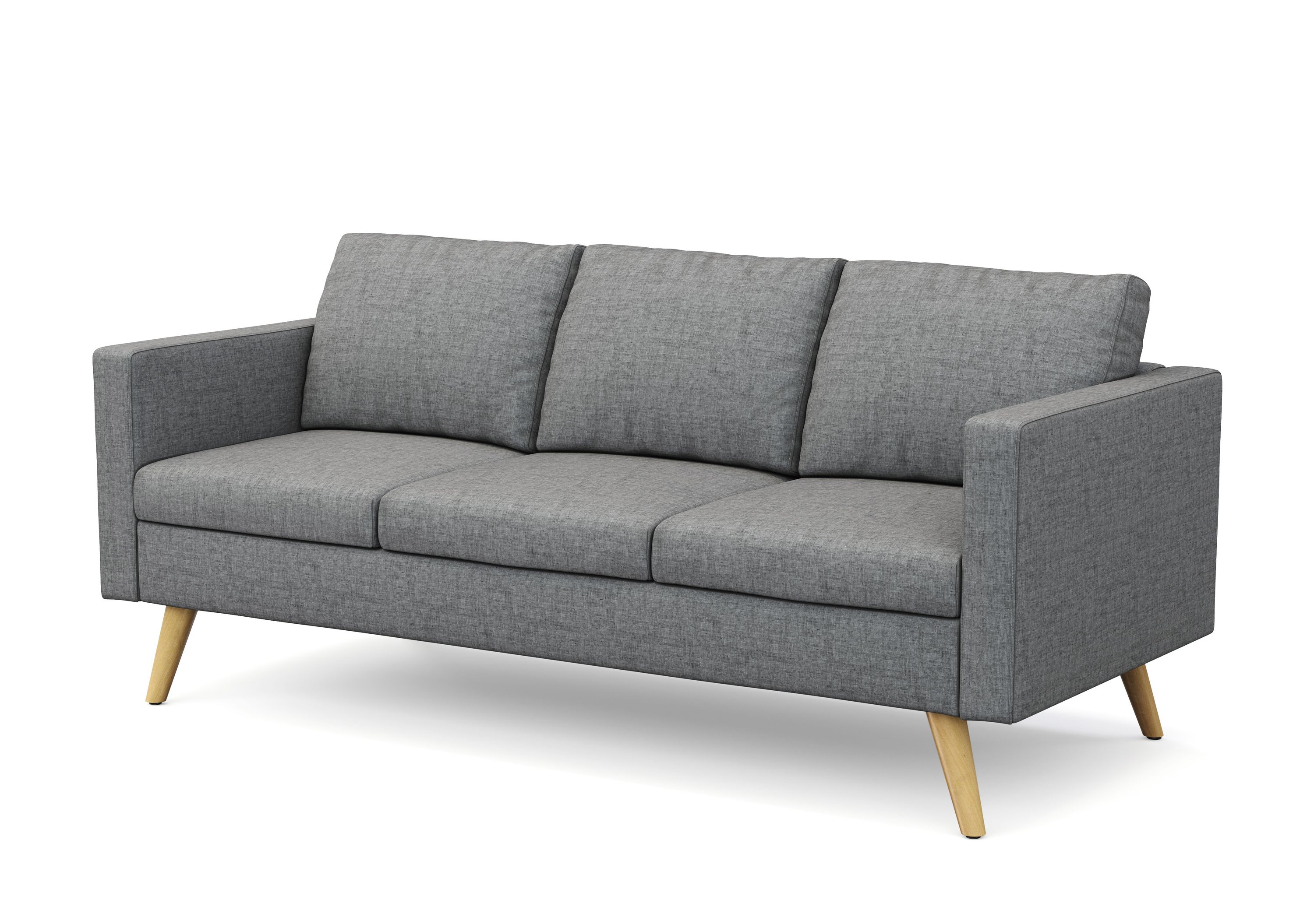 Sofa BLAIR 3-Sitzer grau